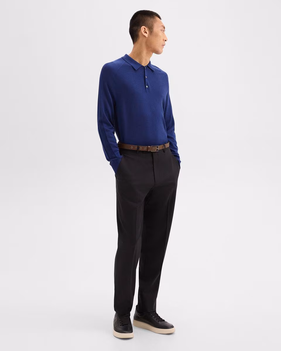 Relaxed Pant in Wool Gabardine