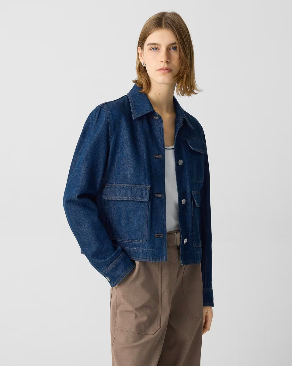 Casual Jacket in Relaxed Denim