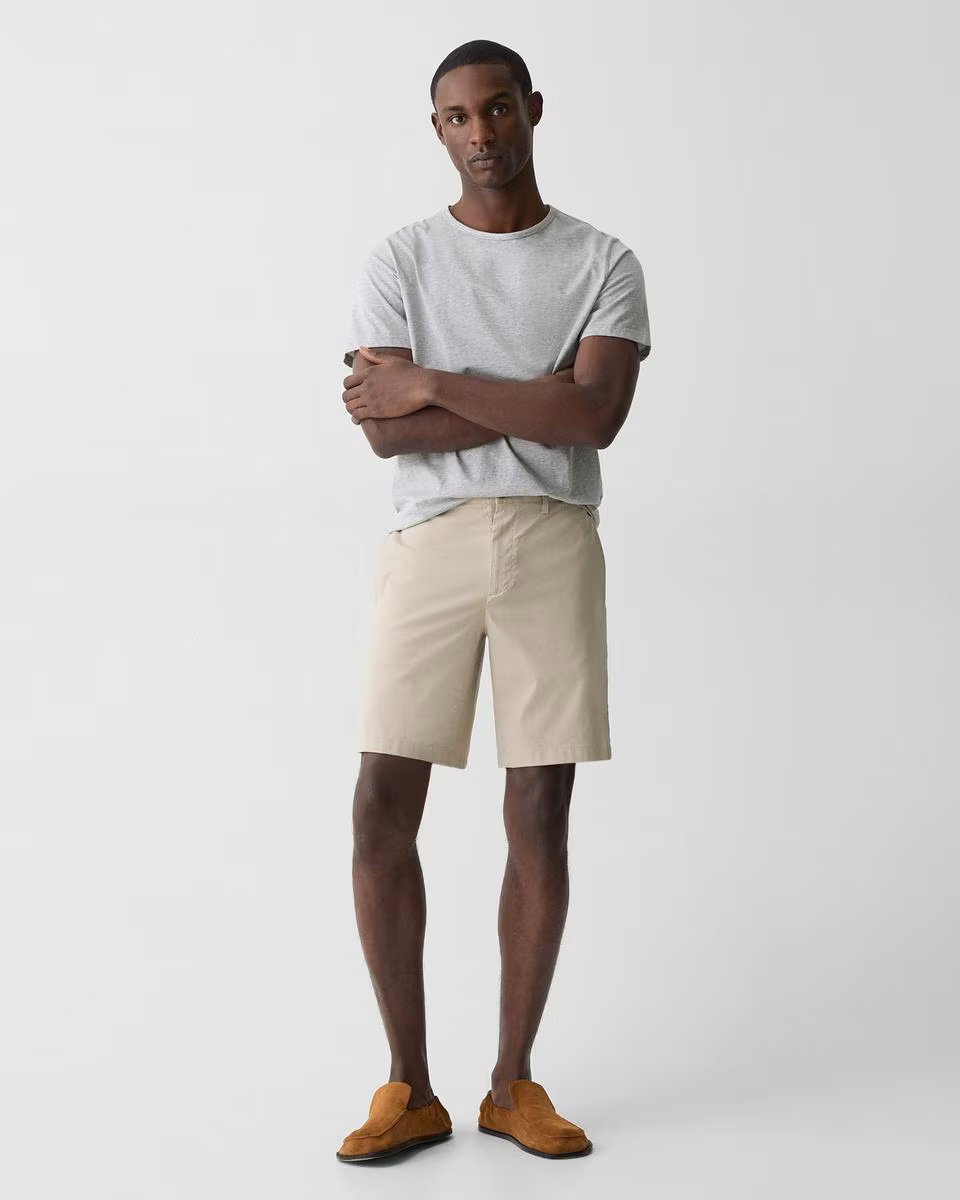 Zaine Short in Stretch Cotton