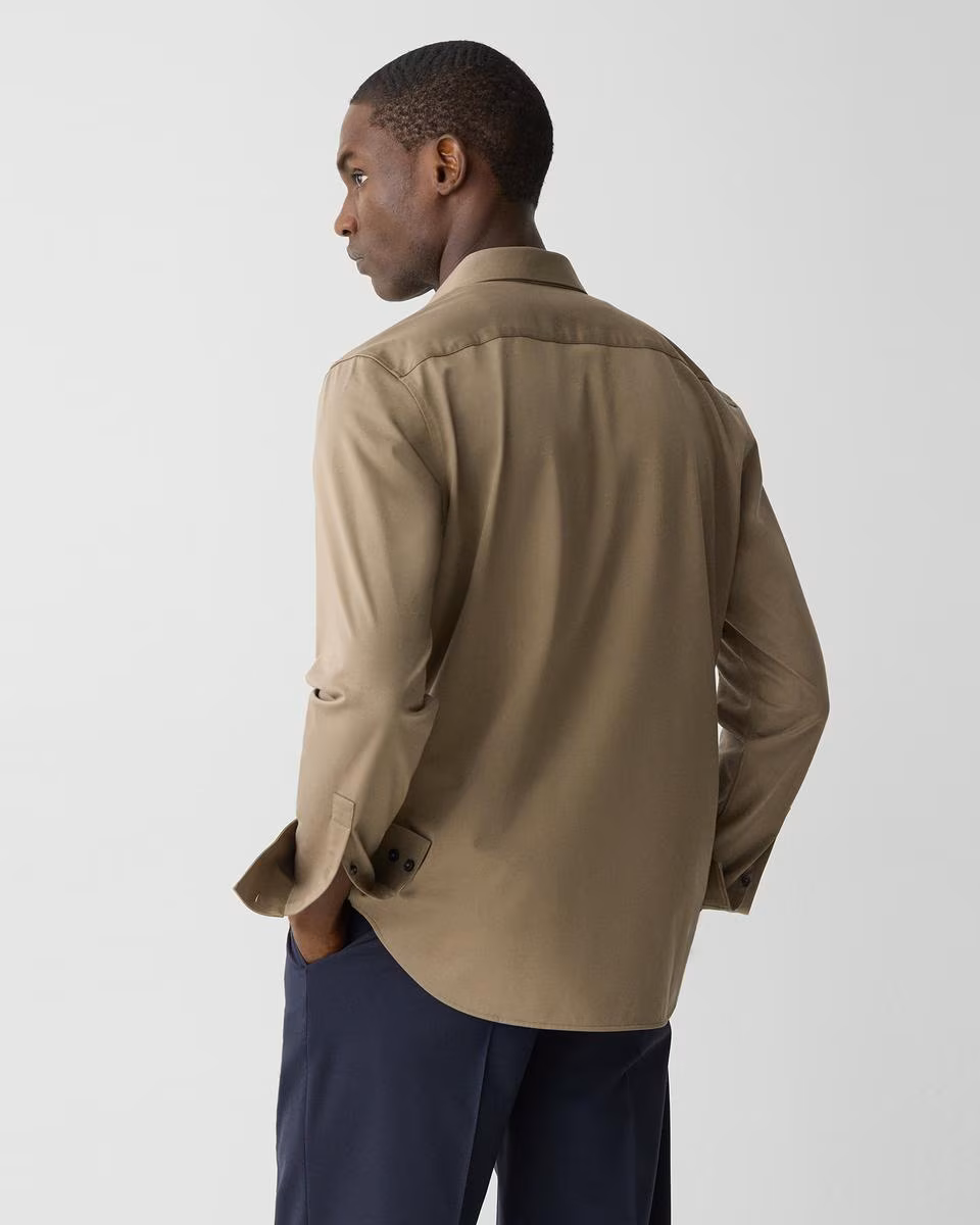 Sylvain Shirt in Structure Knit