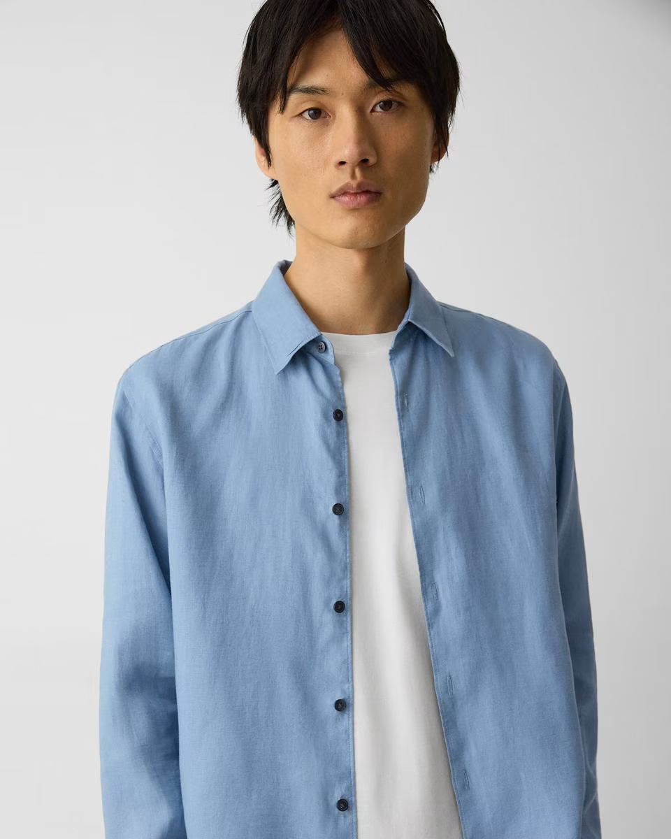 Irving Shirt in Relaxed Linen