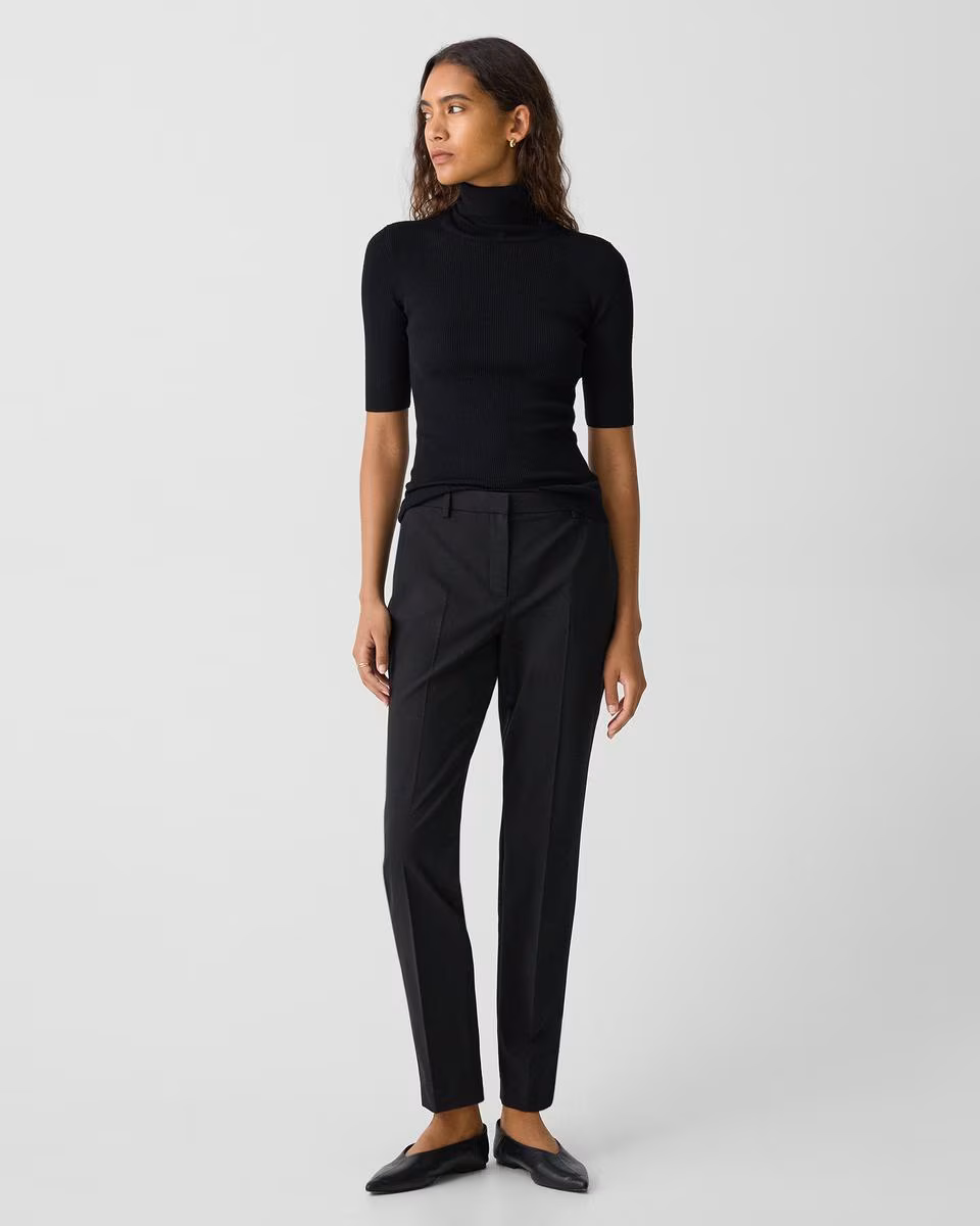 Treeca Full Length Pant in Good Wool