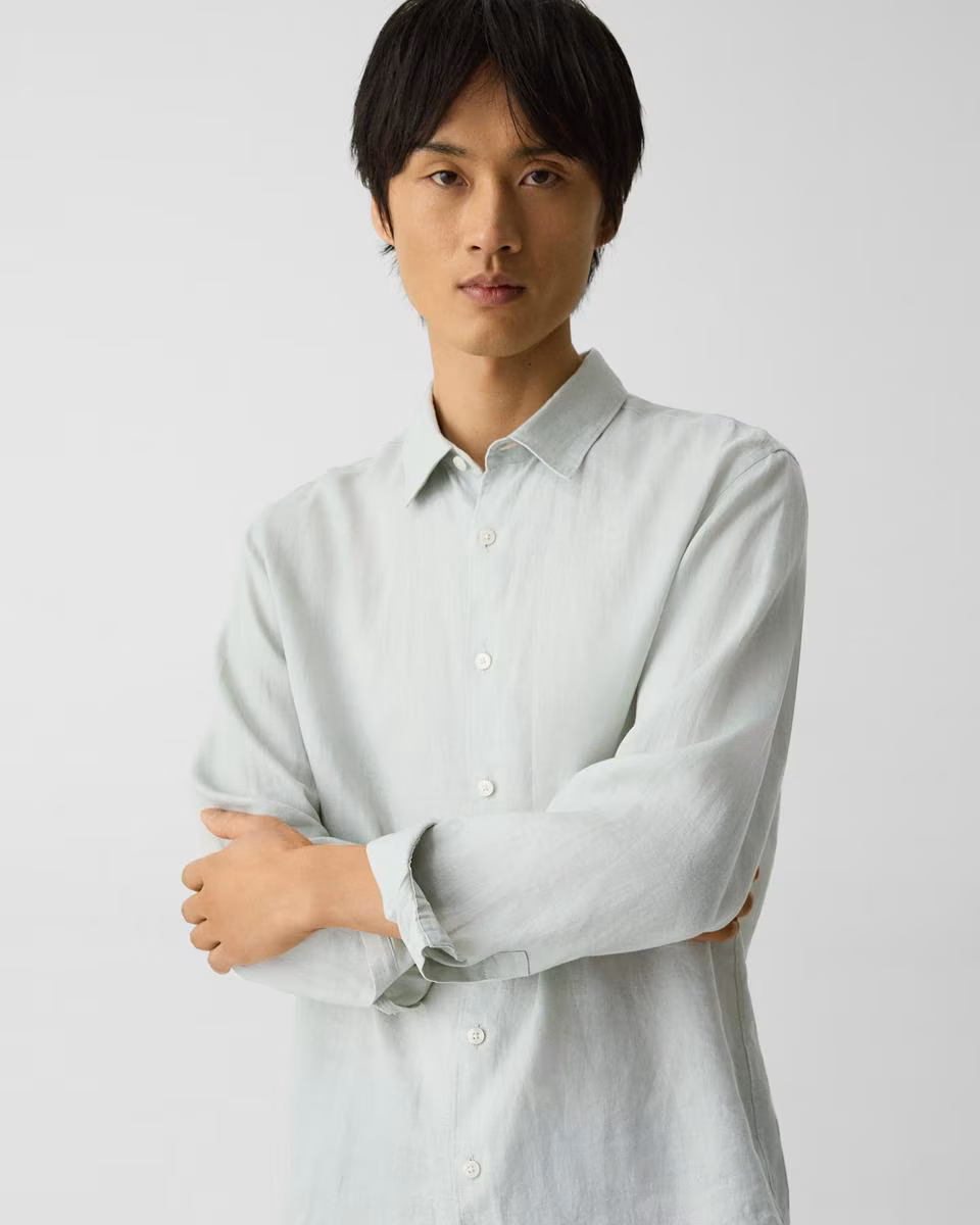 Irving Shirt in Relaxed Linen