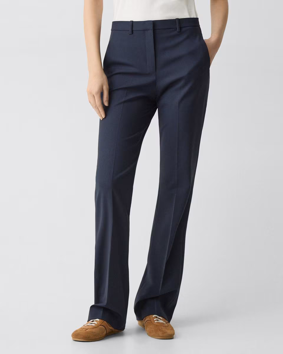 33.5'' Flared Pant in Good Wool