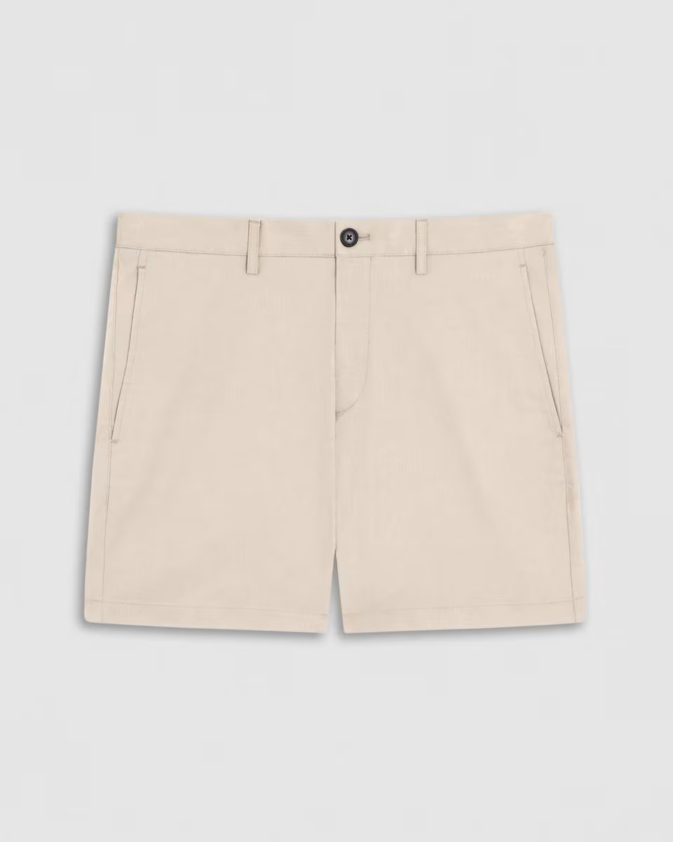 Zaine Short in Stretch Cotton
