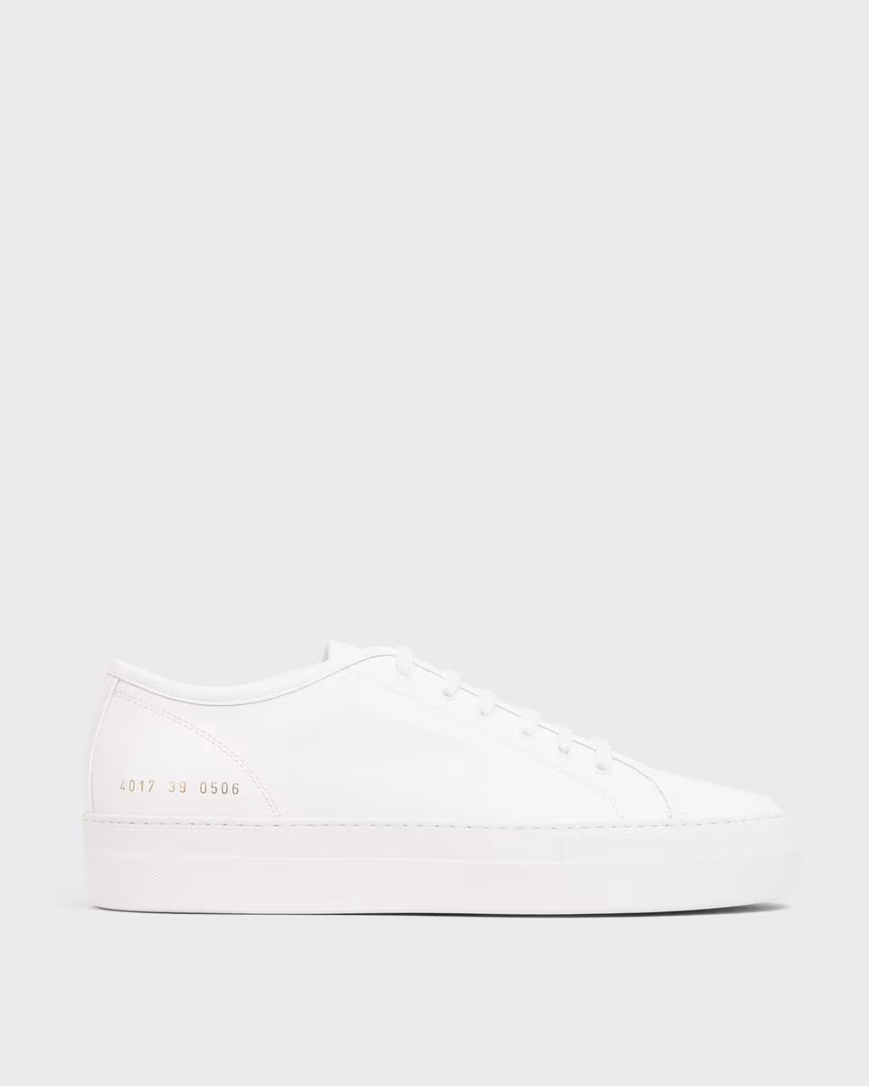 Common Projects Women’s Tournament Low-Top Super Platform Sneakers