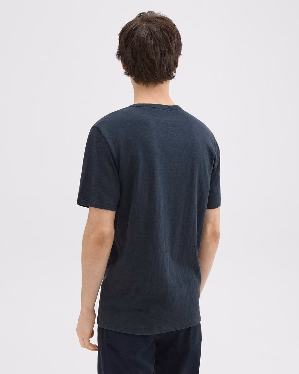 Essential Tee in Cosmos Slub Cotton
