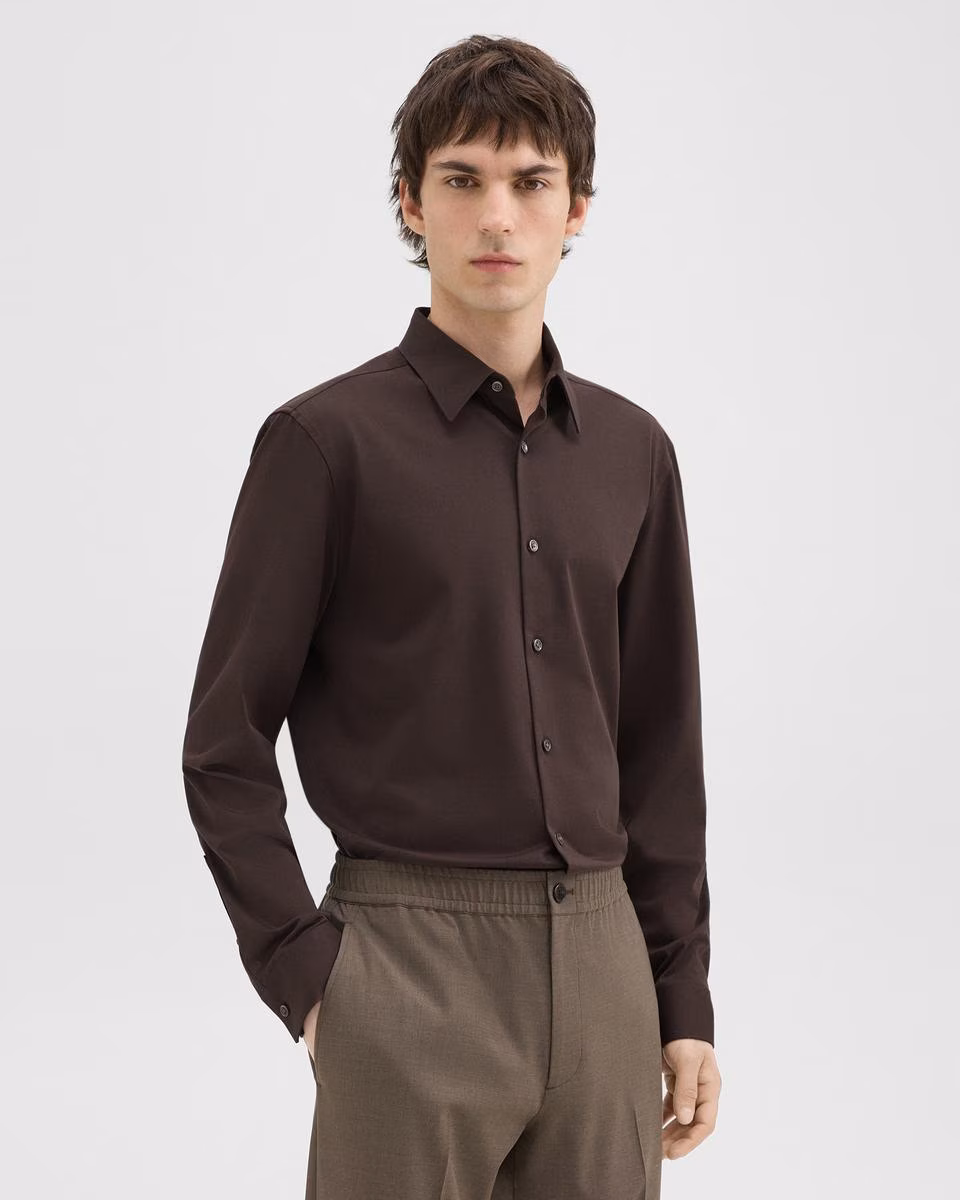 Sylvain Shirt in Structure Knit