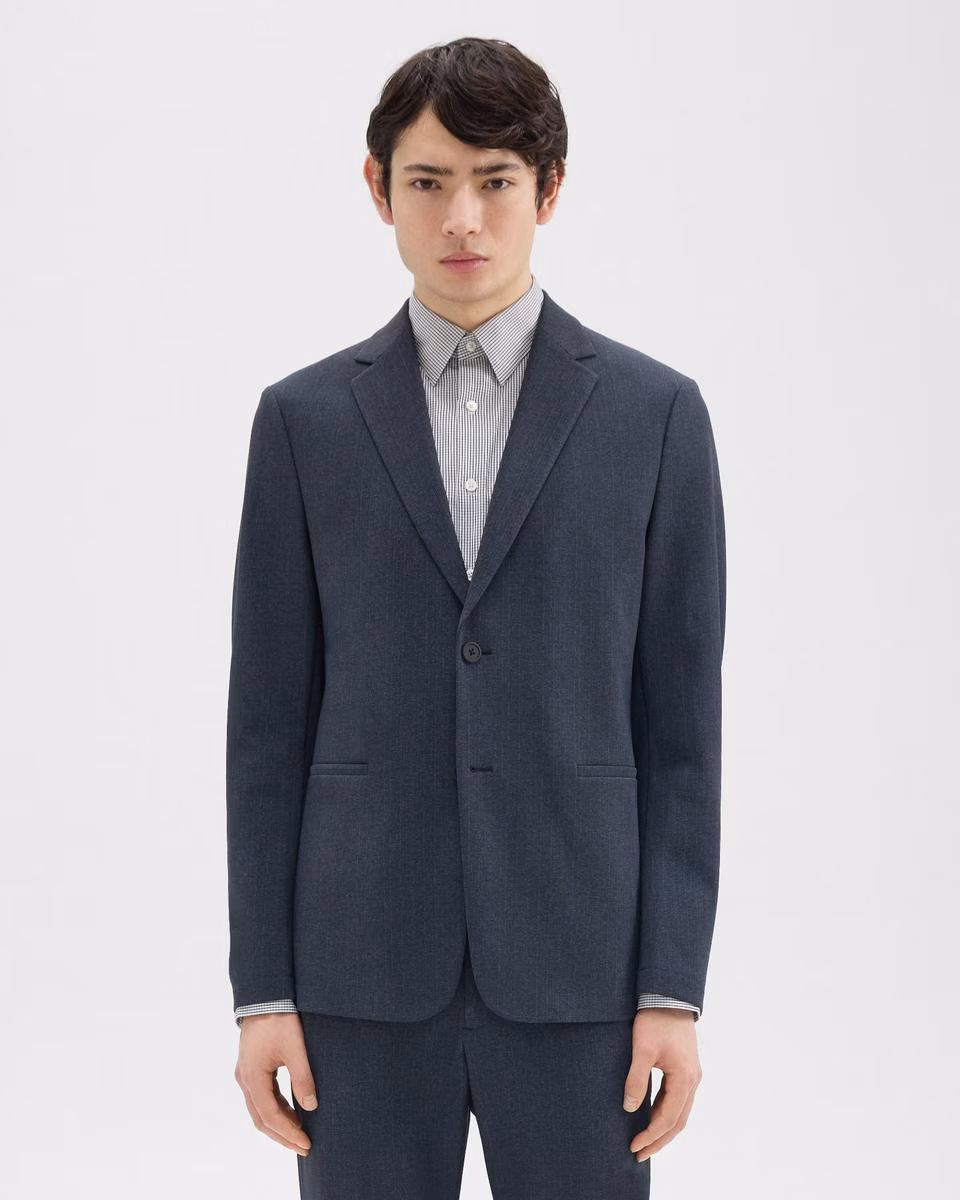 Clinton Blazer in Herringbone Precision Ponte