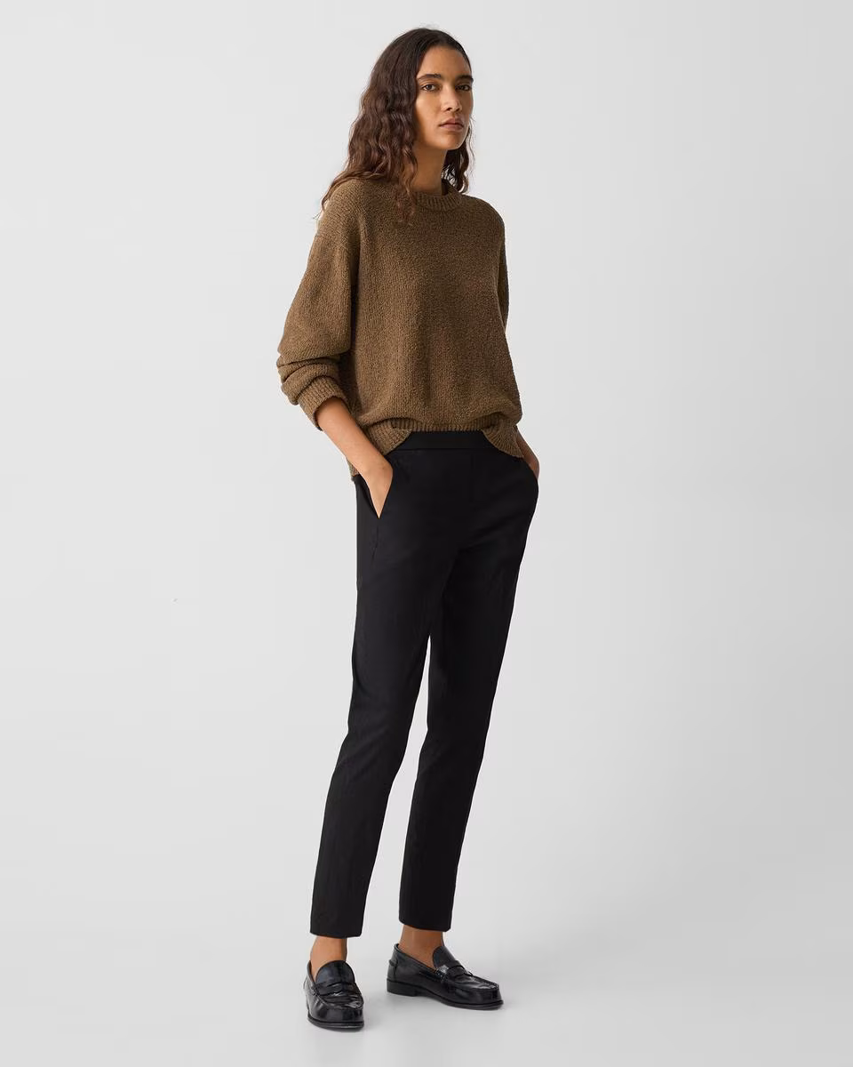 Treeca Pull-On Pant in Good Linen