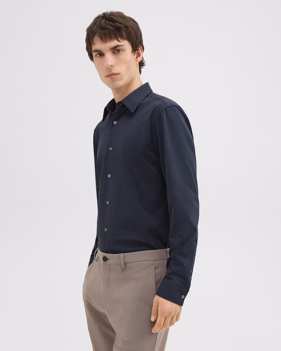 Sylvain Shirt in Structure Knit