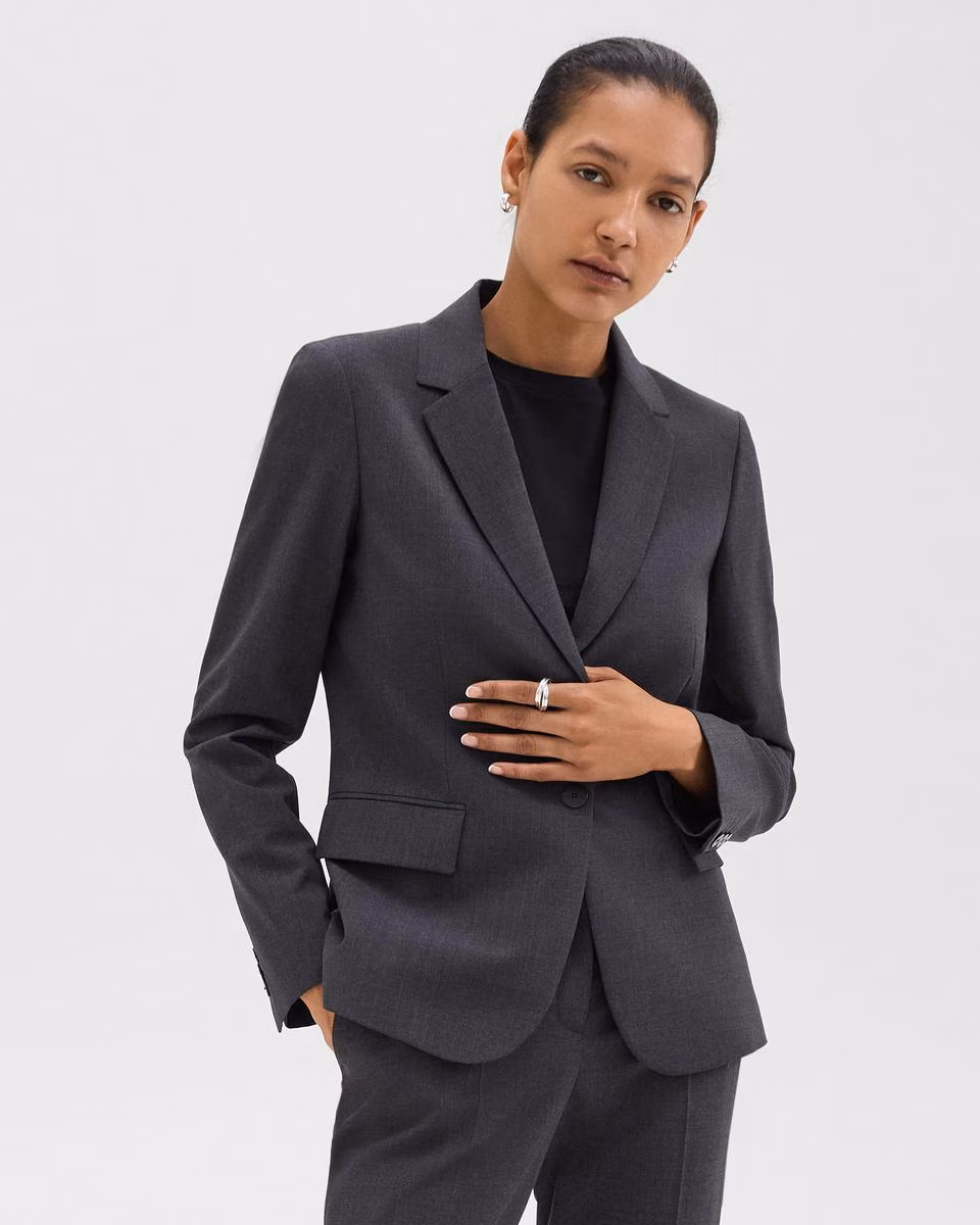 Carissa Blazer in Good Wool