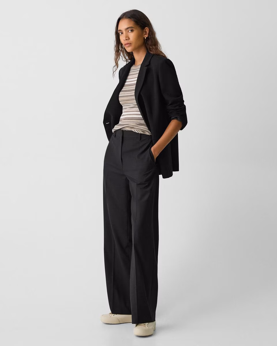 32'' Straight Pant in Good Wool