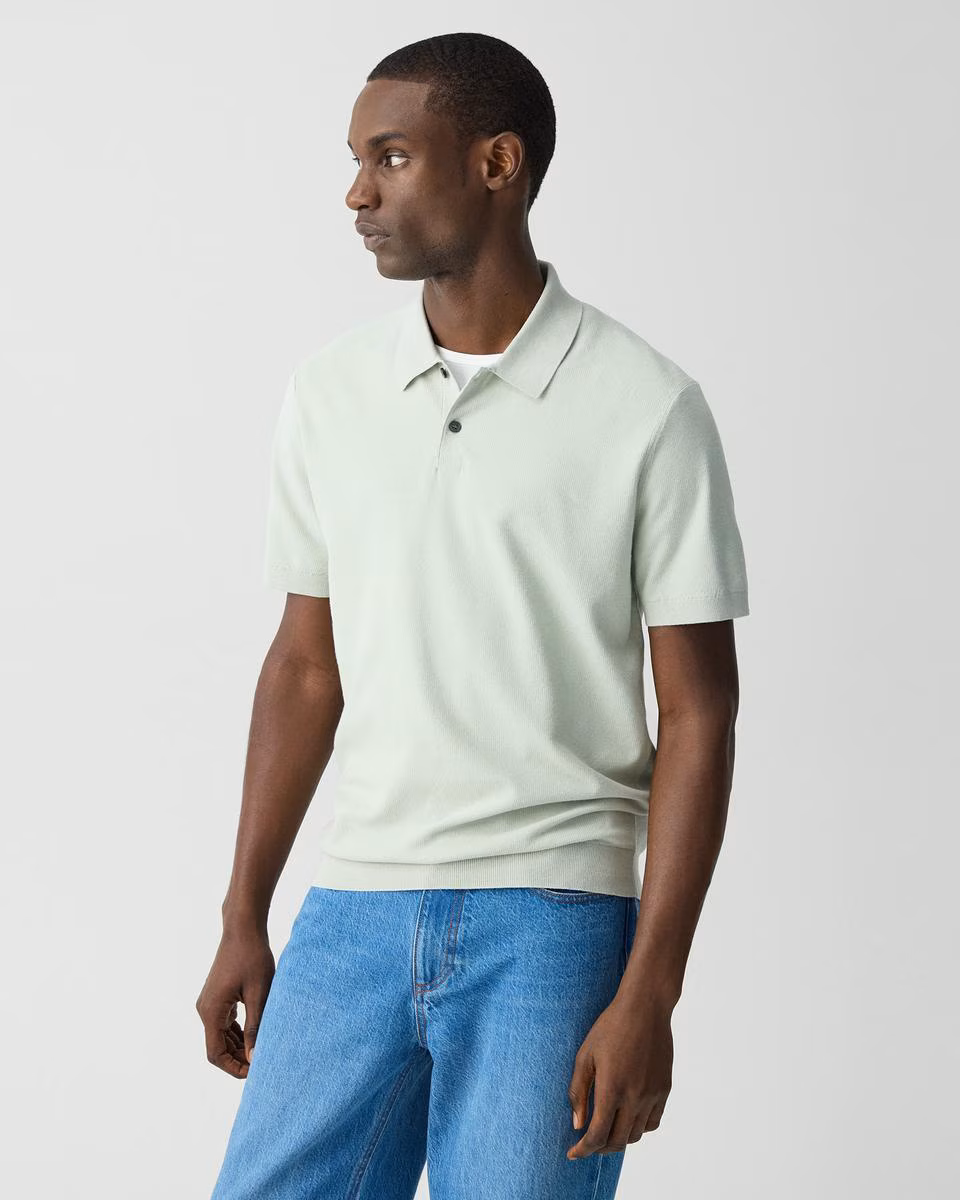 Goris Polo Shirt in Light Bilen