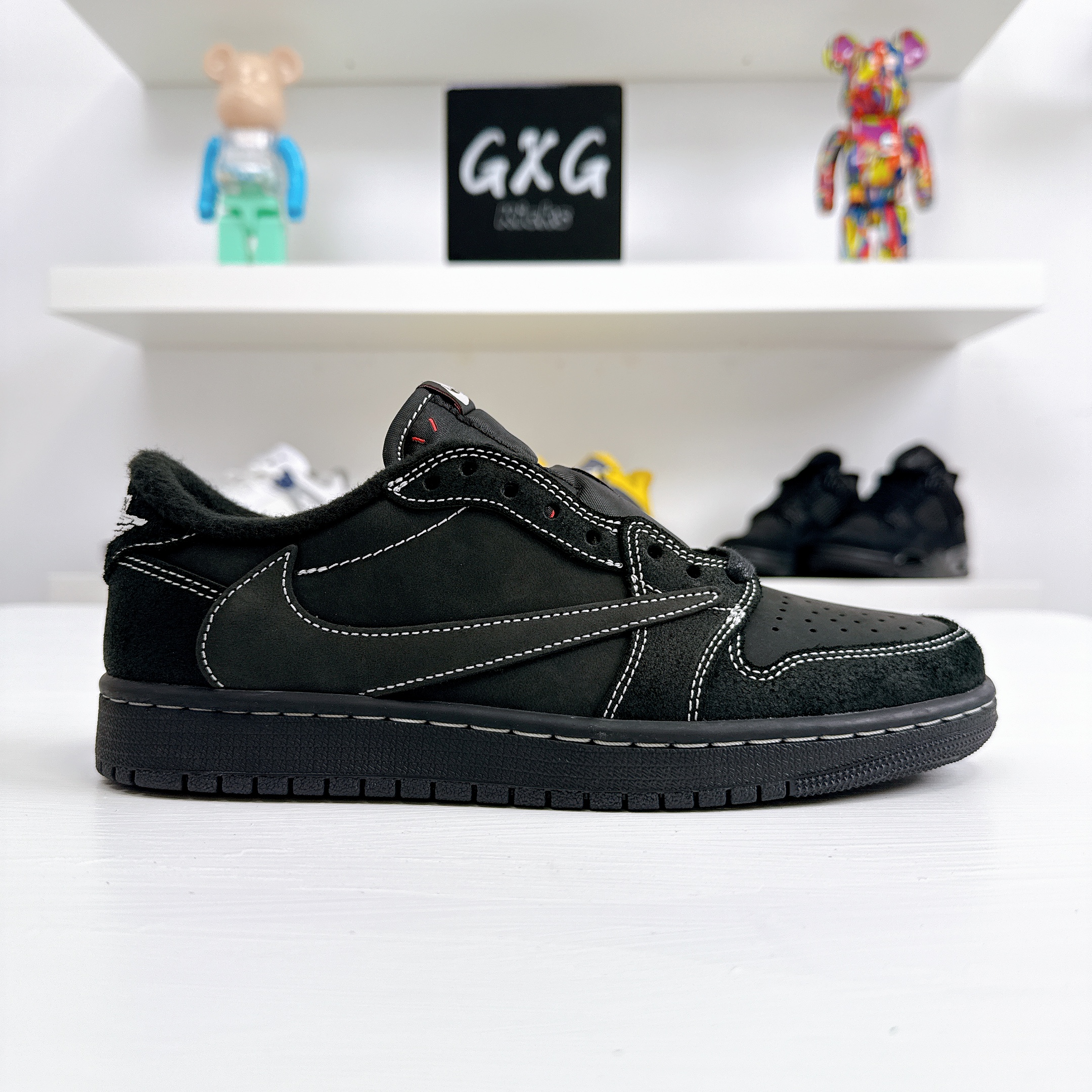 Air Jordan 1 Low OG SP x Travis Scott 'Black Phantom' DM7866-001
