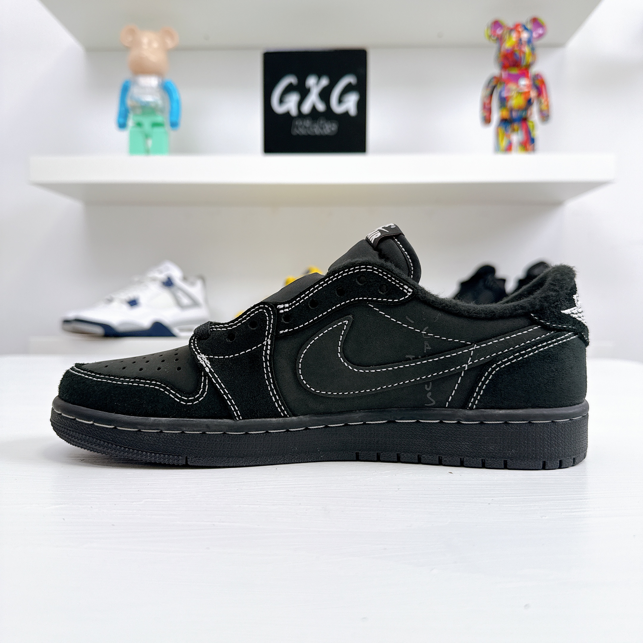 Air Jordan 1 Low OG SP x Travis Scott 'Black Phantom' DM7866-001
