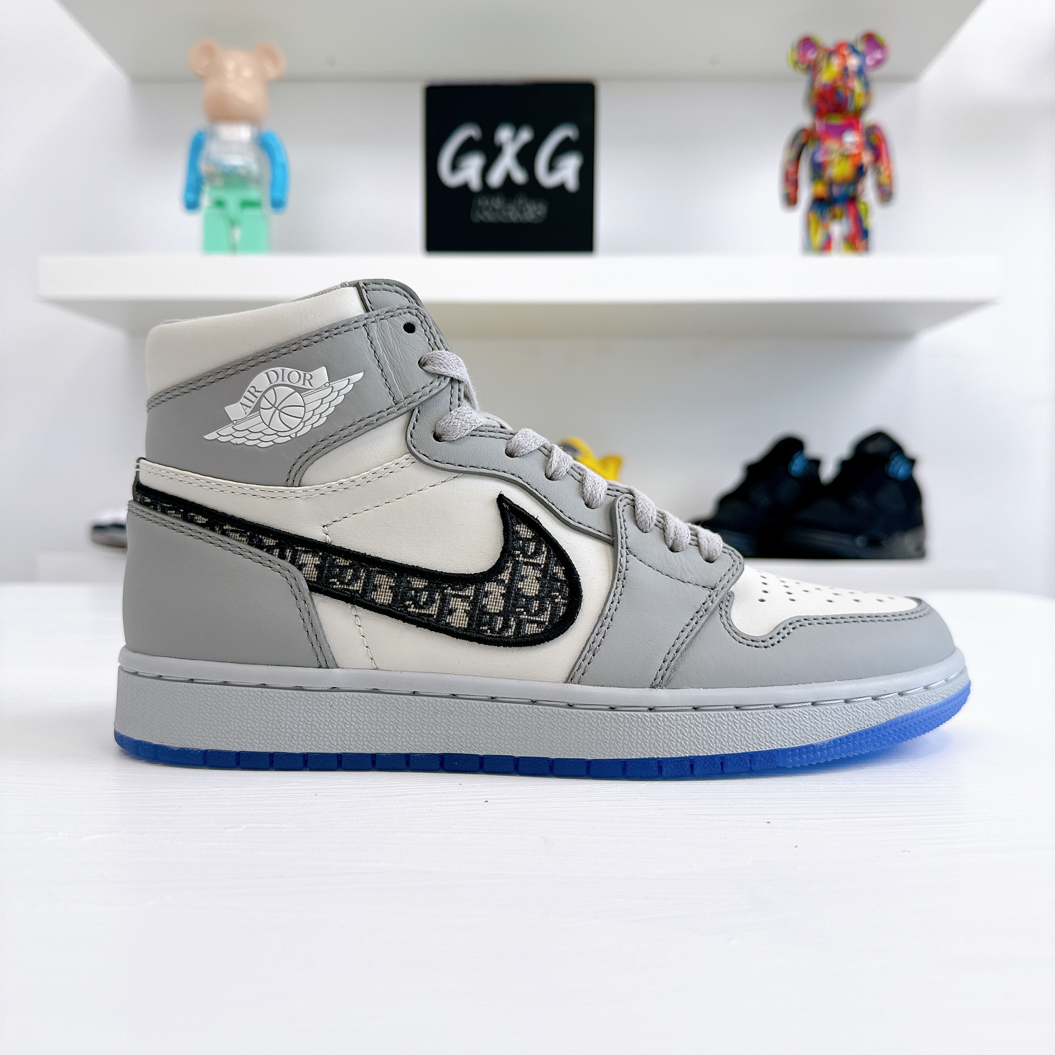 Air Jordan 1 High OG x Dior 'White Wolf Grey' CN8607-002