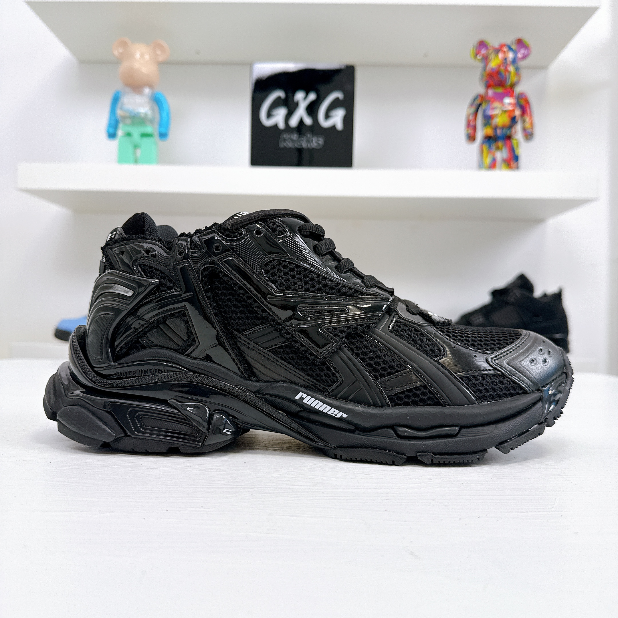 Balenciaga Runner Sneaker 'Black' - 677403 W3RA9 1000
