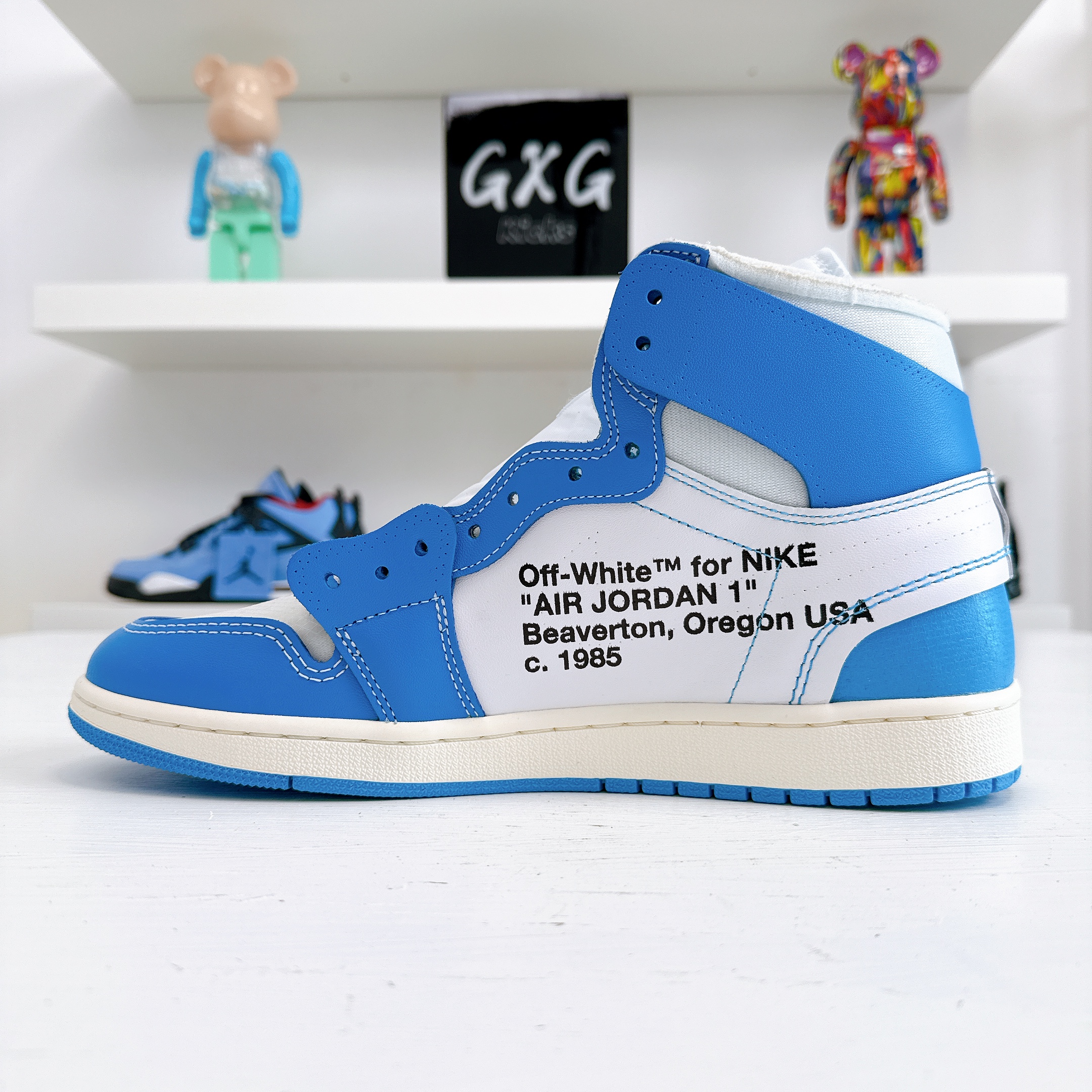 Air Jordan 1 x Off-White Retro High OG 'UNC' AQ0818-148