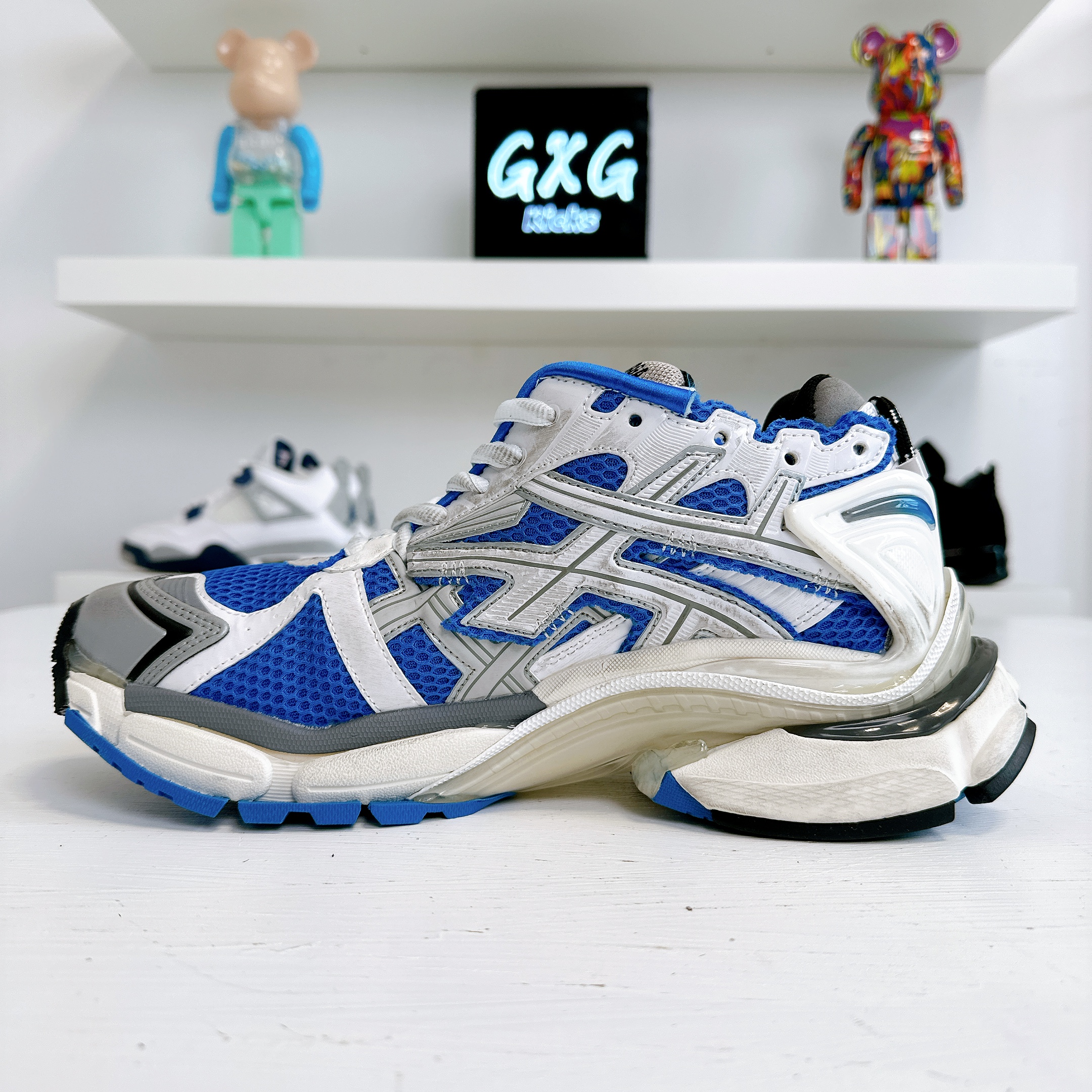 Balenciaga Runner Sneaker 'Blue' - 677403 W3RB3 4912