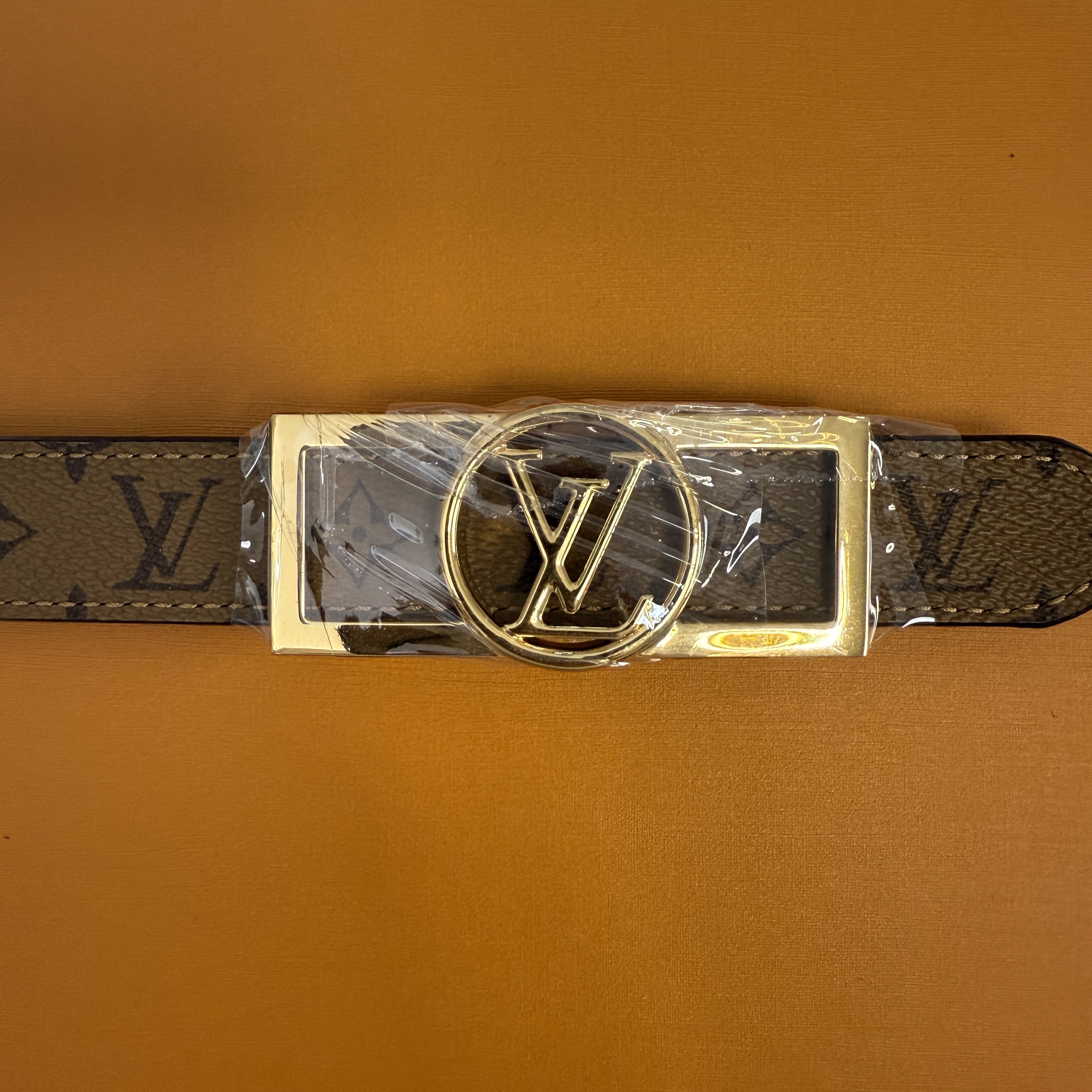 Louis Vuitton Monogram Reversible Coated Canvas Belt