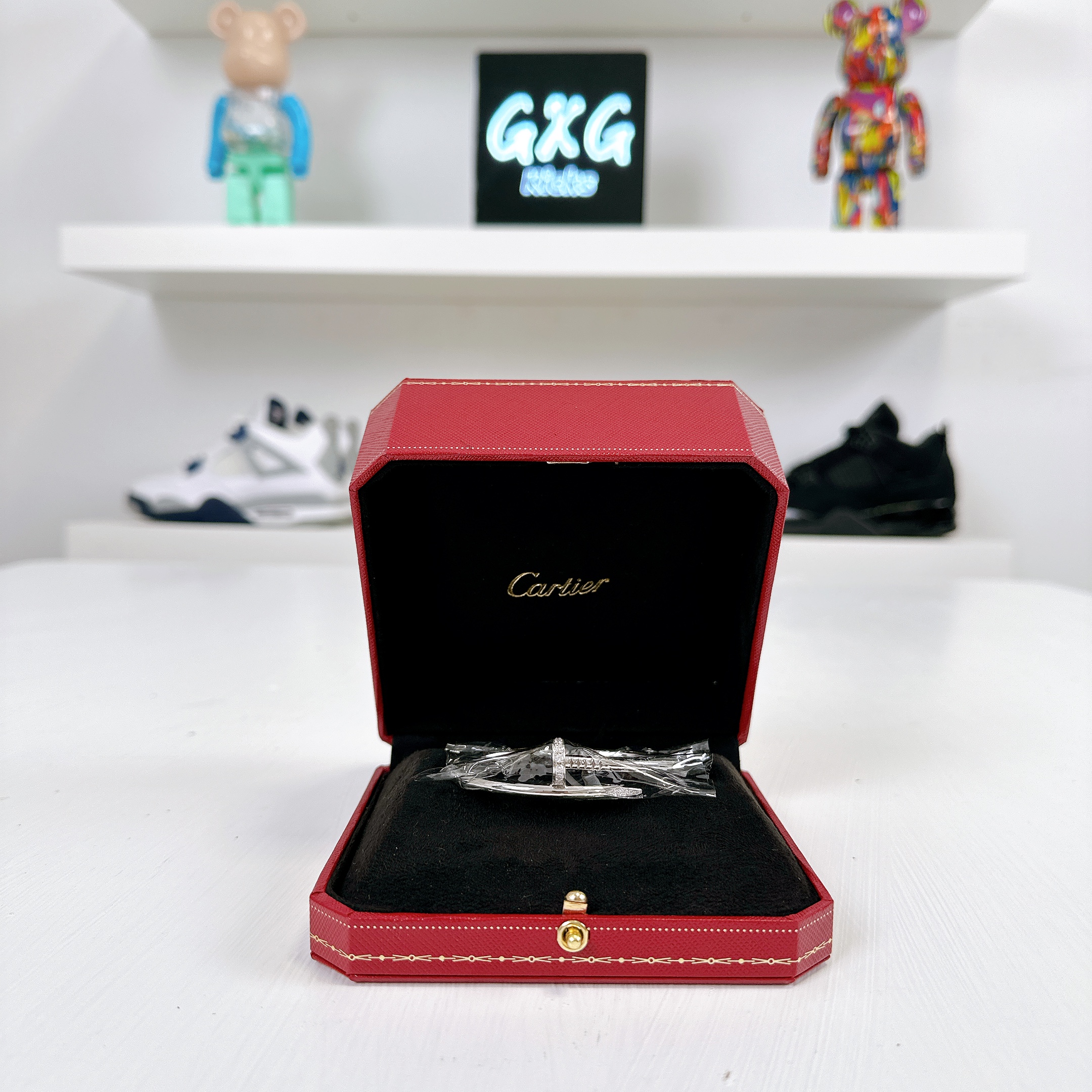 Cartier juste un clou bracelet white gold