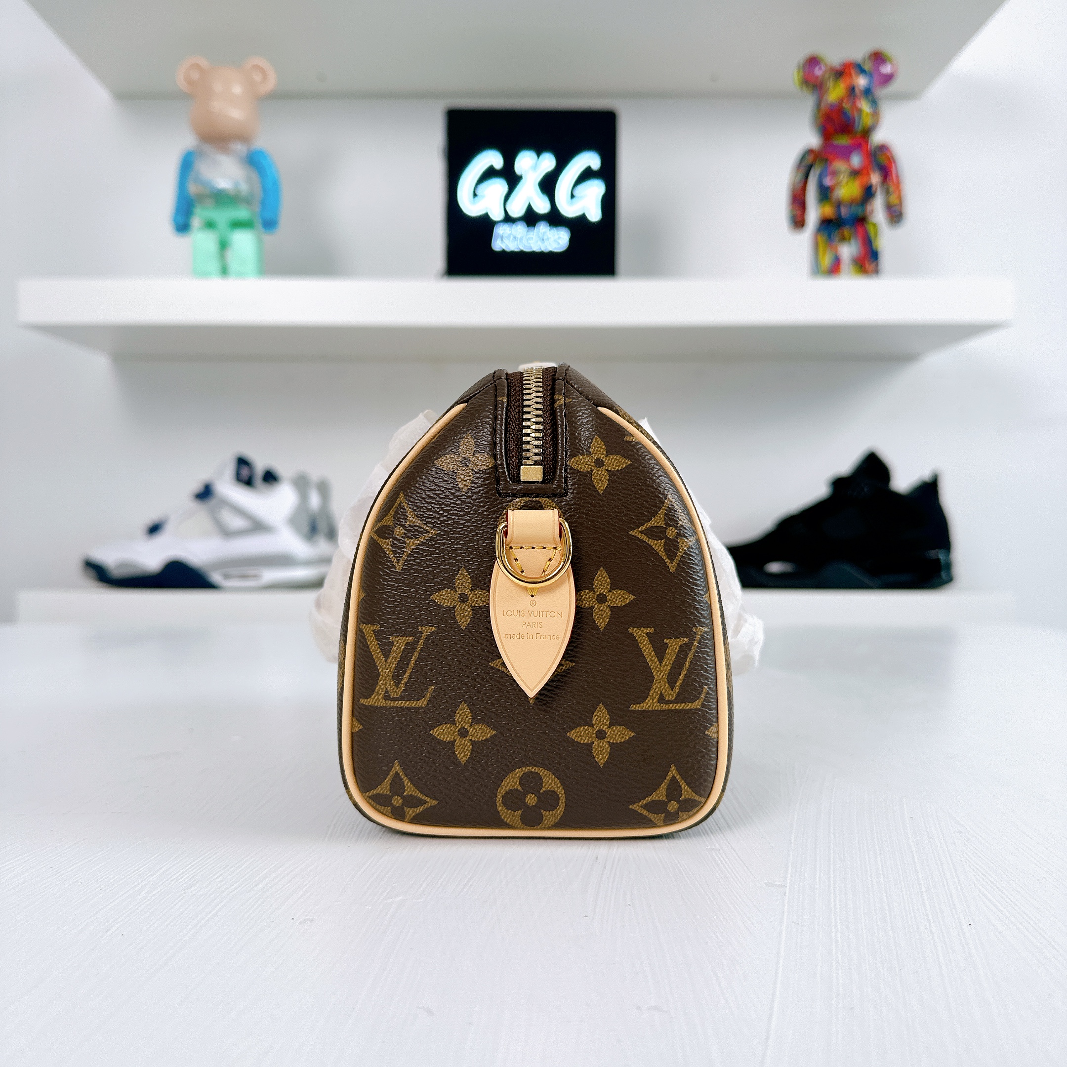 Louis Vuitton Speedy Bandouliere 20 Monogram Brown