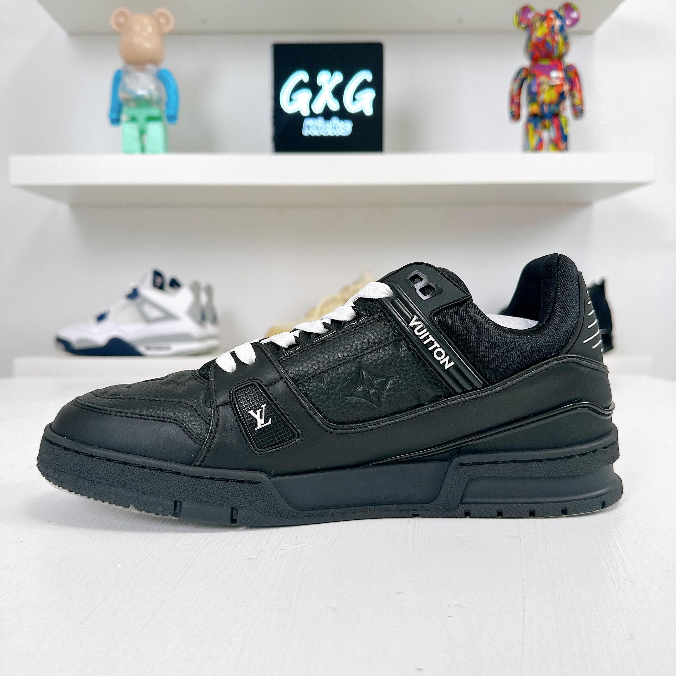 Louis Vuitton LV Monogram Leather Athletic Sneakers