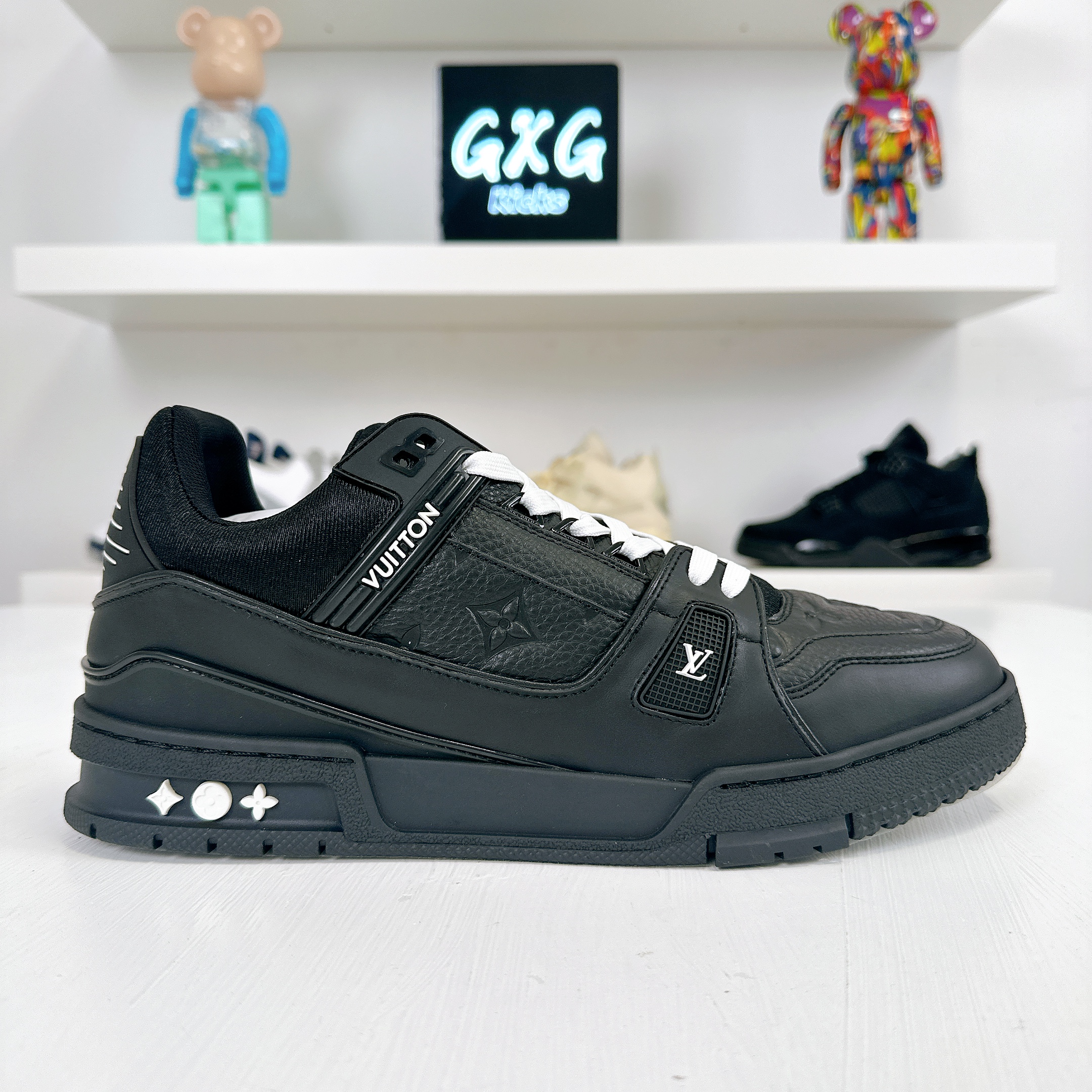Louis Vuitton LV Monogram Leather Athletic Sneakers