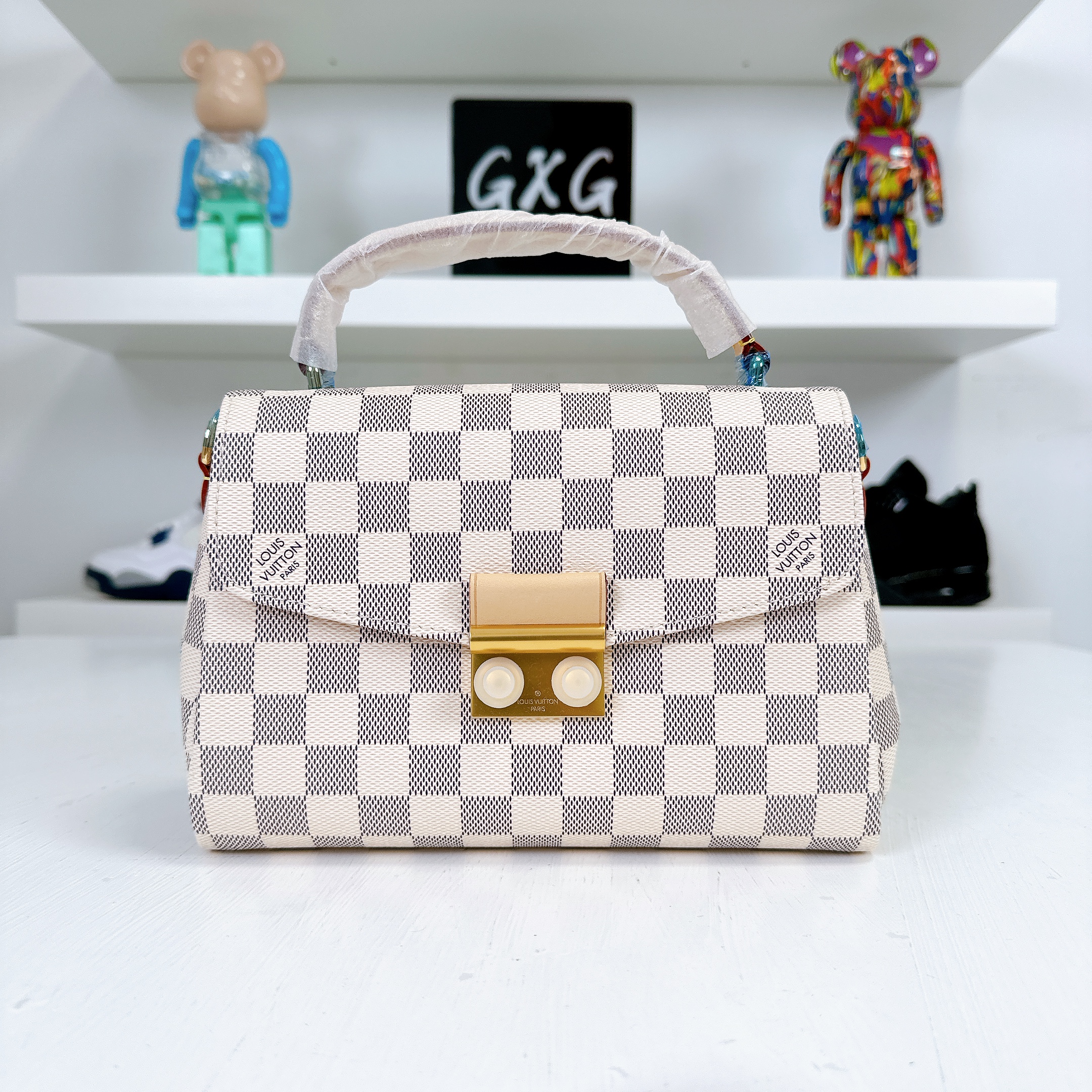 Louis Vuitton Damier Azure Canvas Croisette Bag Louis Vuitton  TLC