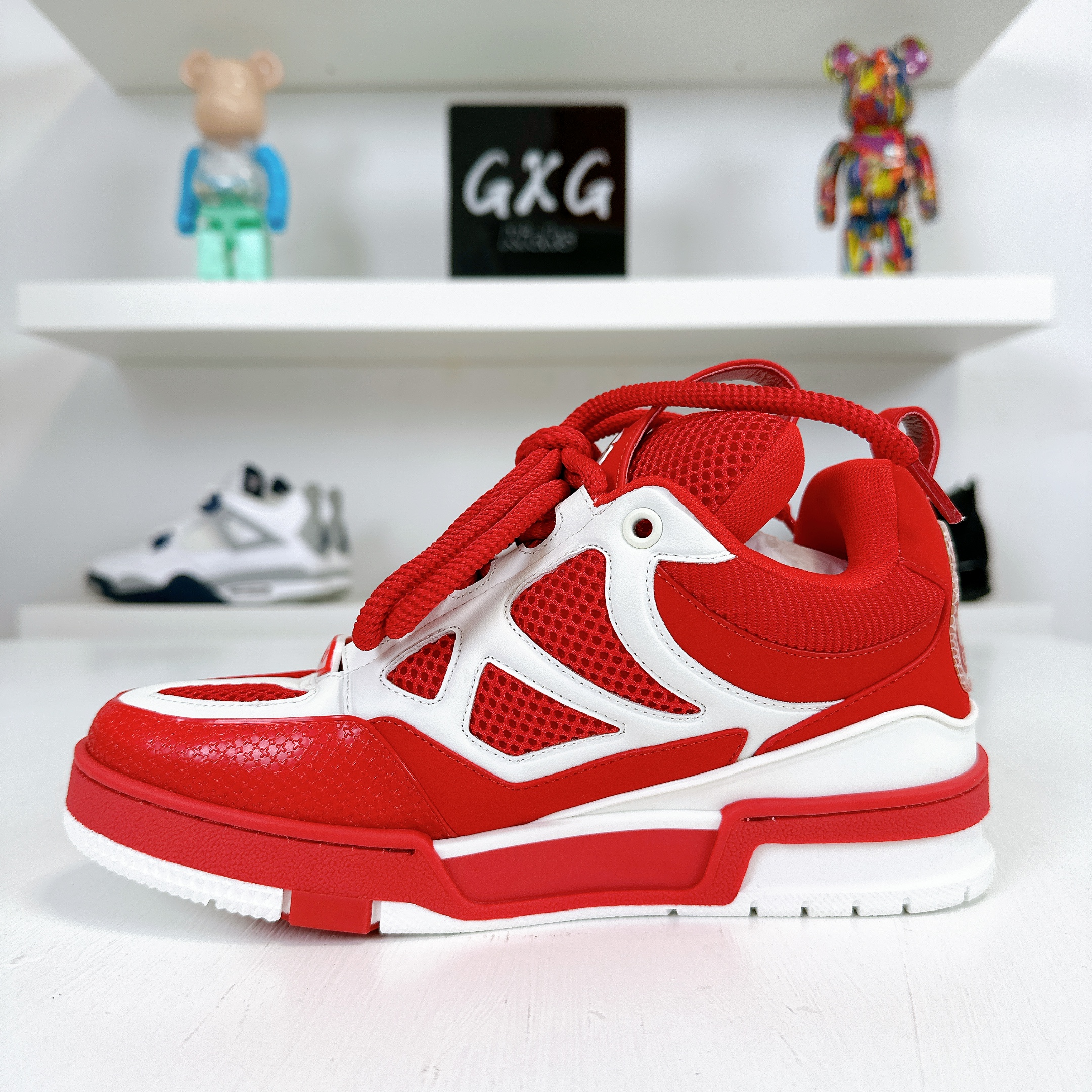 Louis Vuitton Skate Sneaker - RedWhite