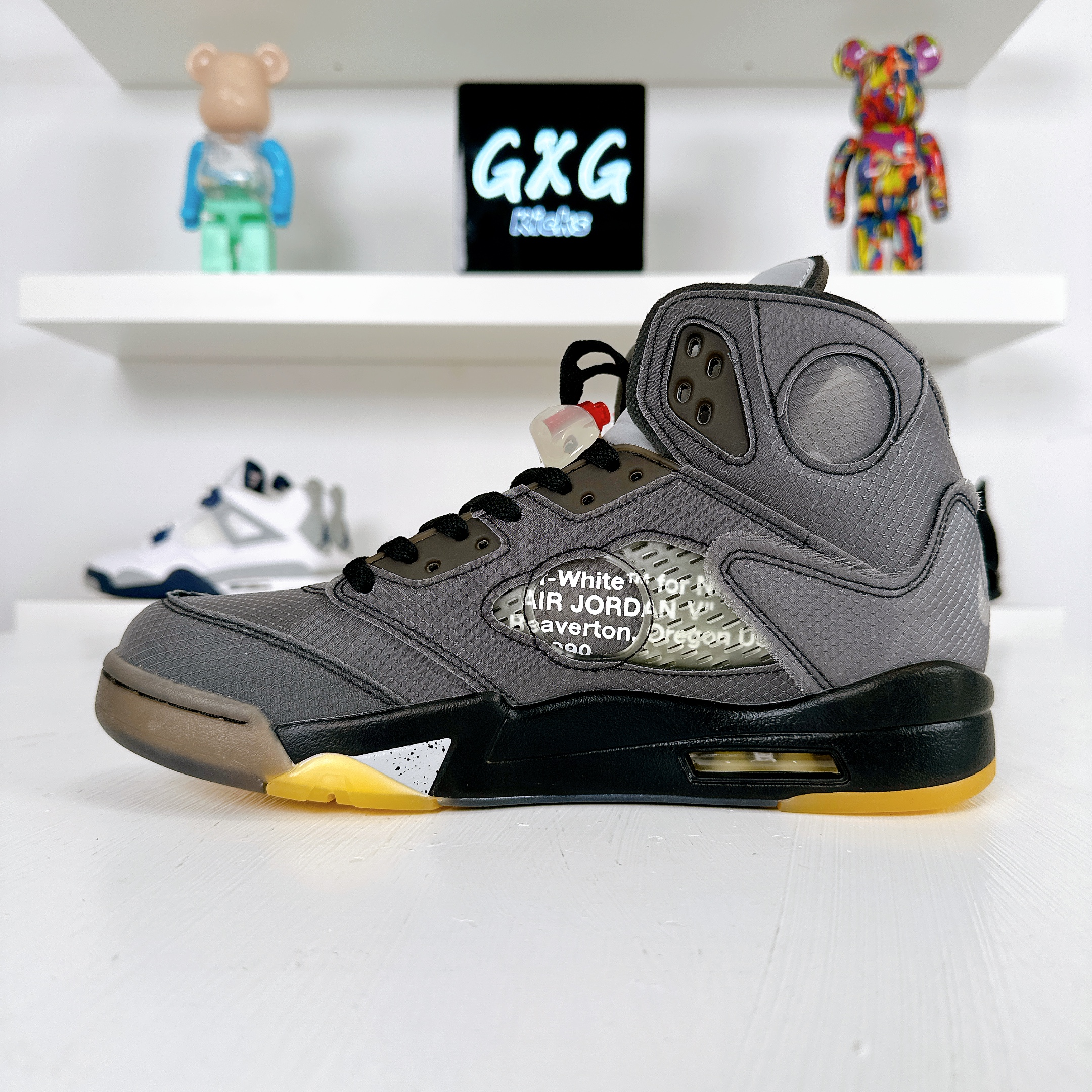 Air Jordan 5 x Off-White Retro SP 'Muslin' CT8480-001