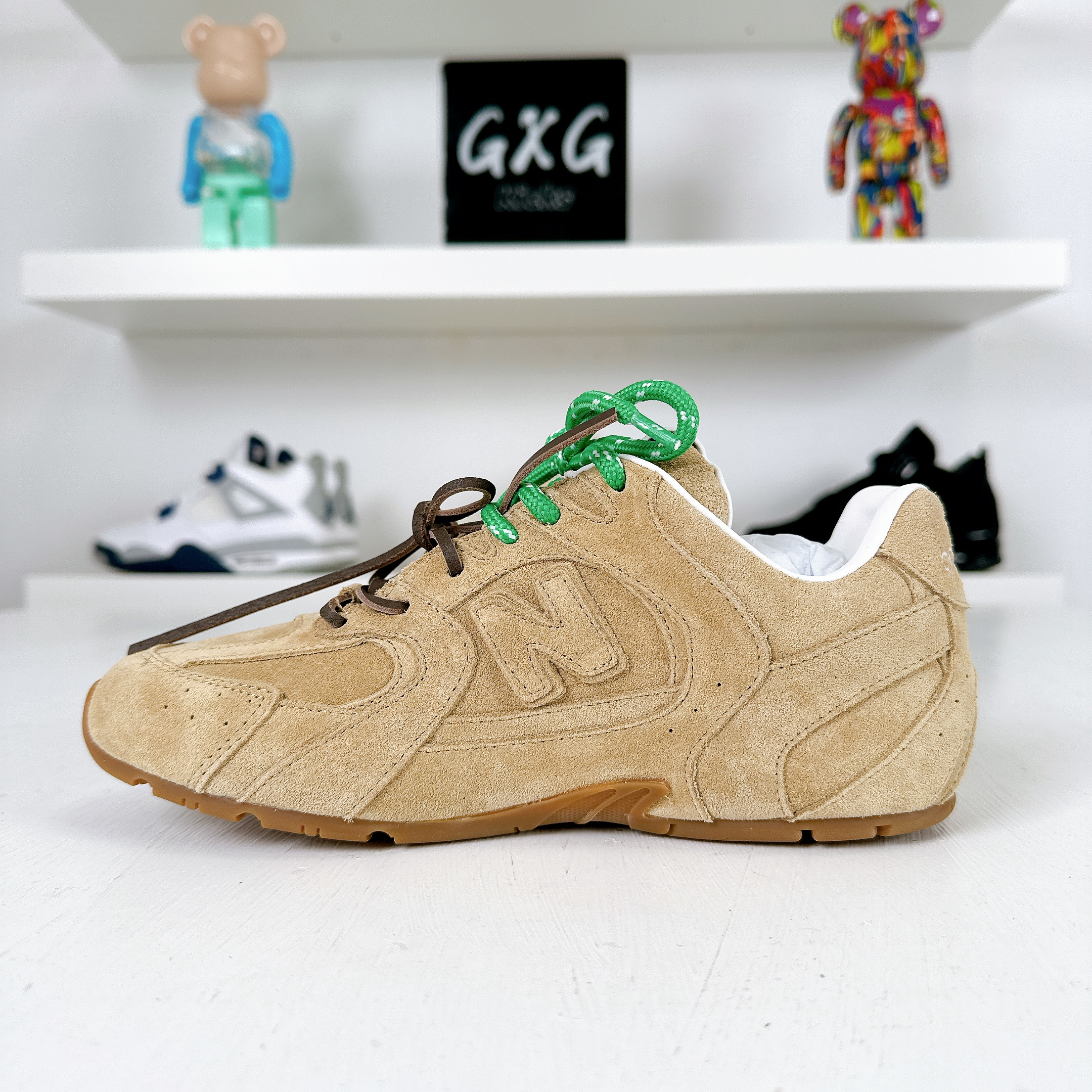 New Balance X Miu Miu 530 SL suede sneakers