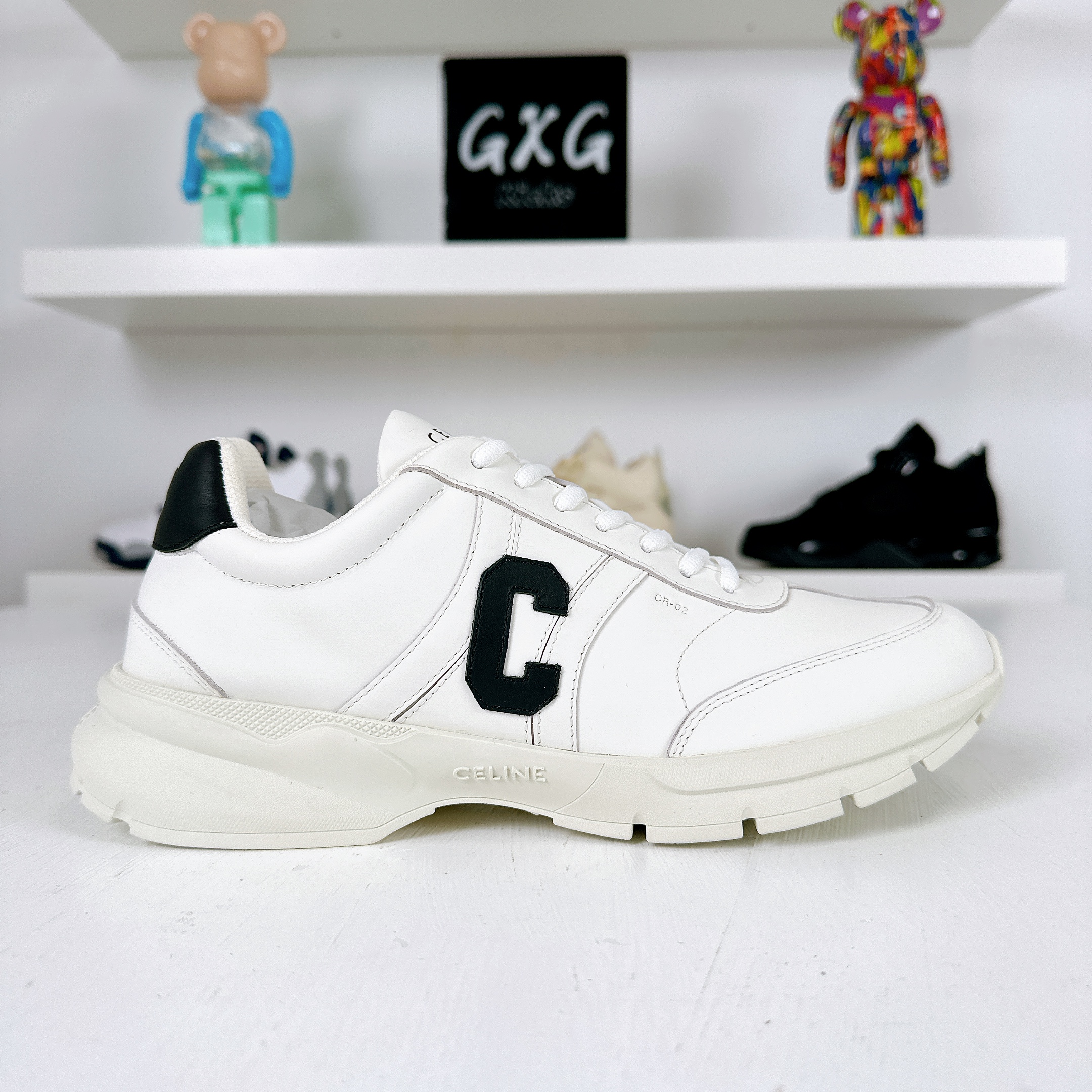 CELINE CR-02 Low 'White Black'