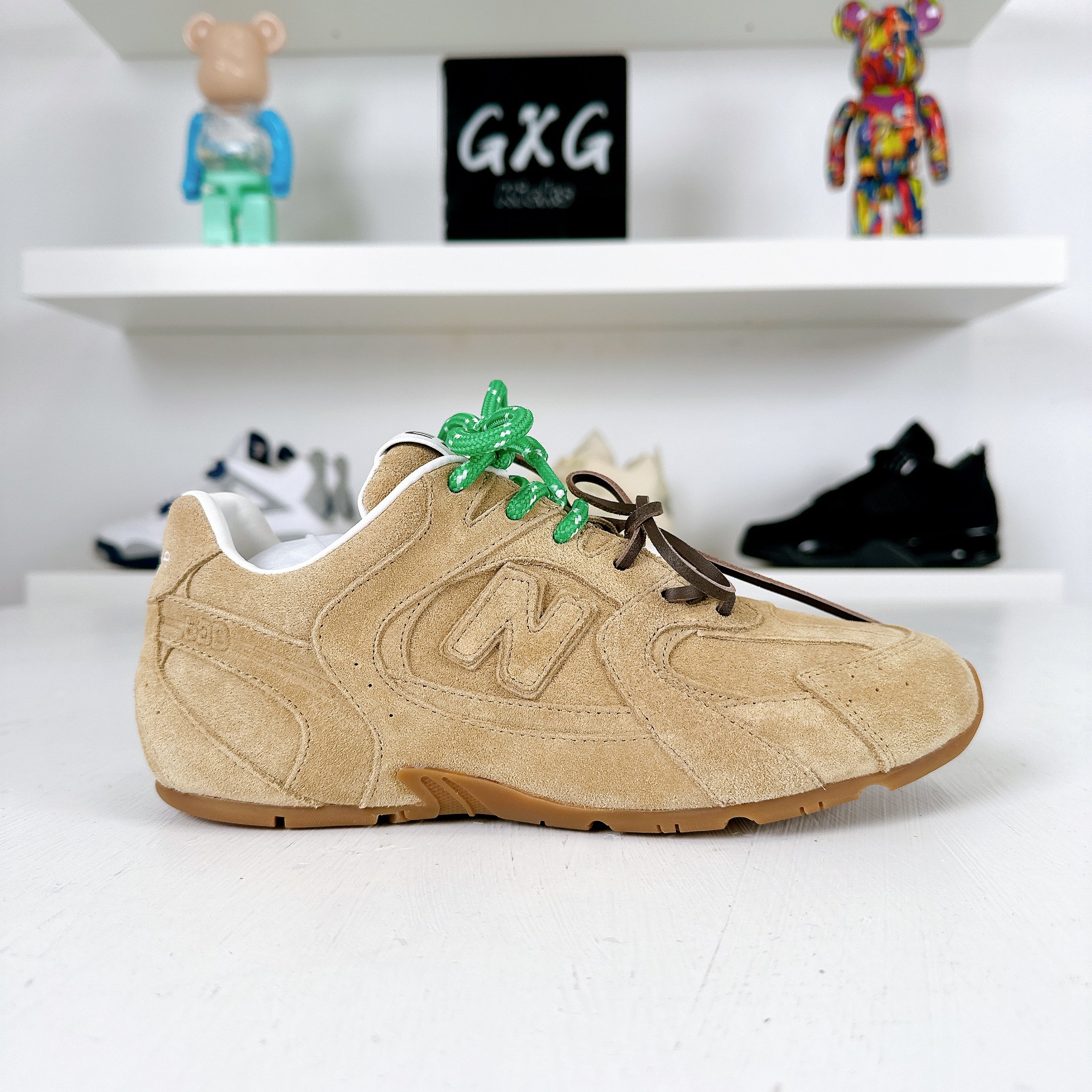 New Balance X Miu Miu 530 SL suede sneakers