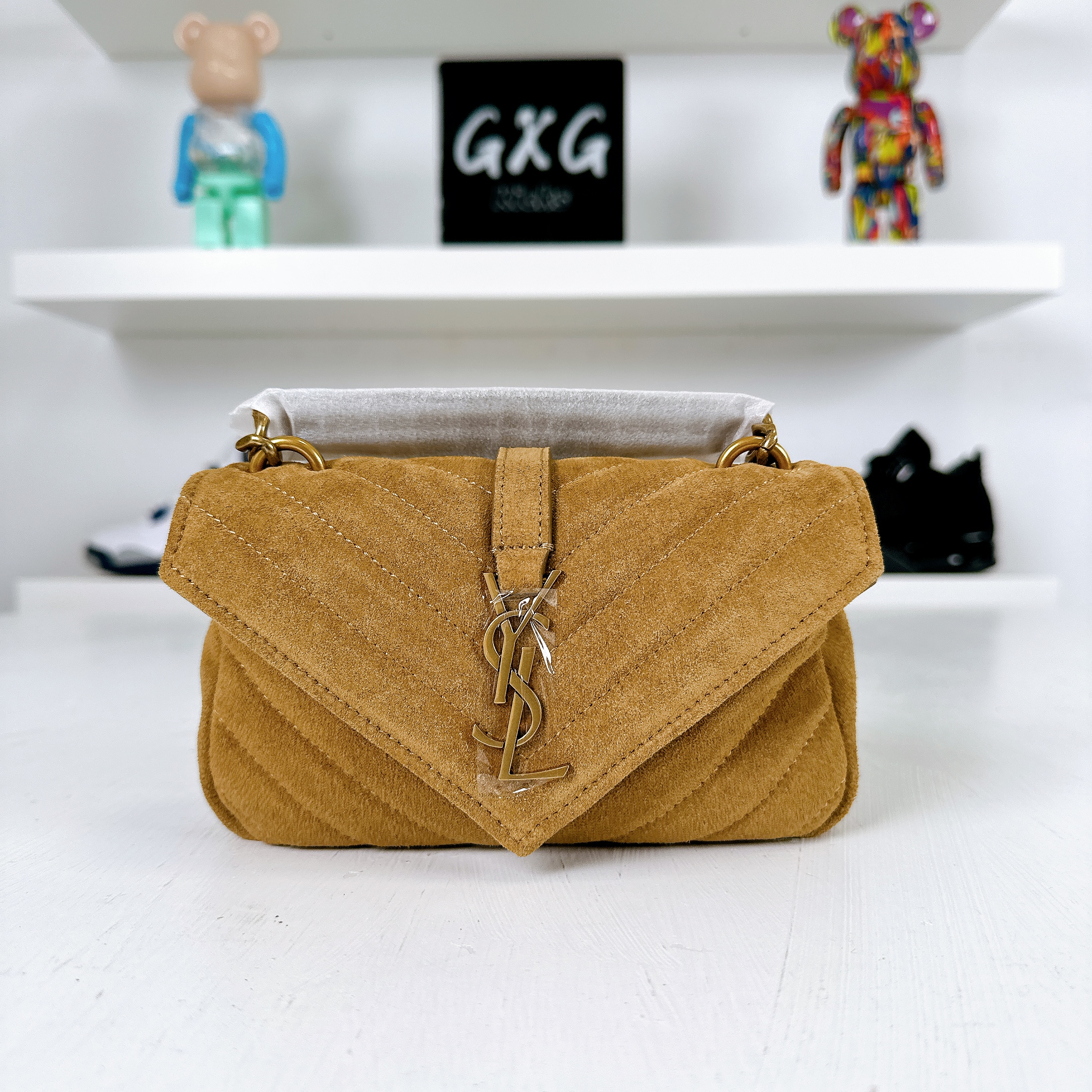 Saint Laurent Mini College Tote Bag