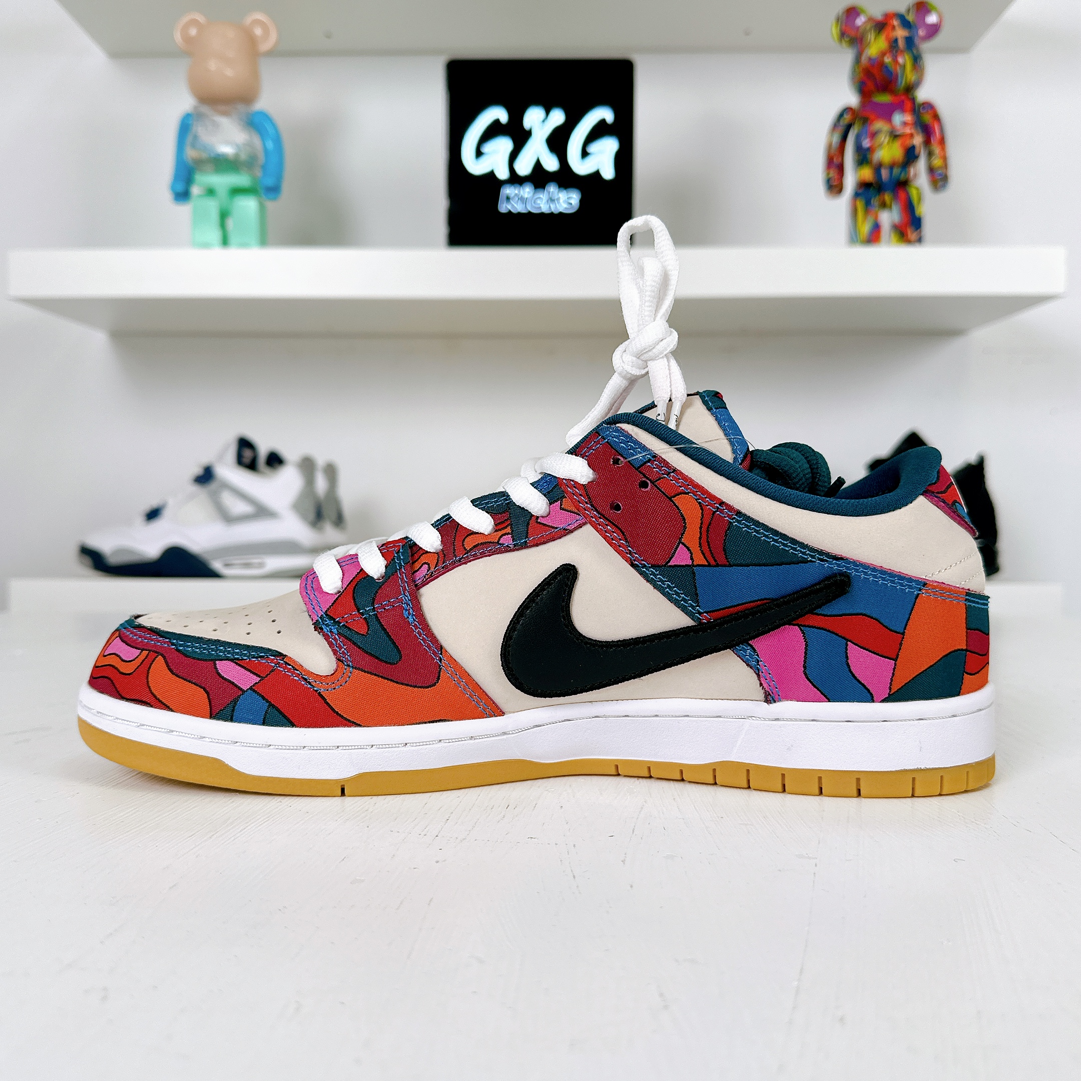 Parra x Dunk Low Pro SB 'Abstract Art' - DH7695 600