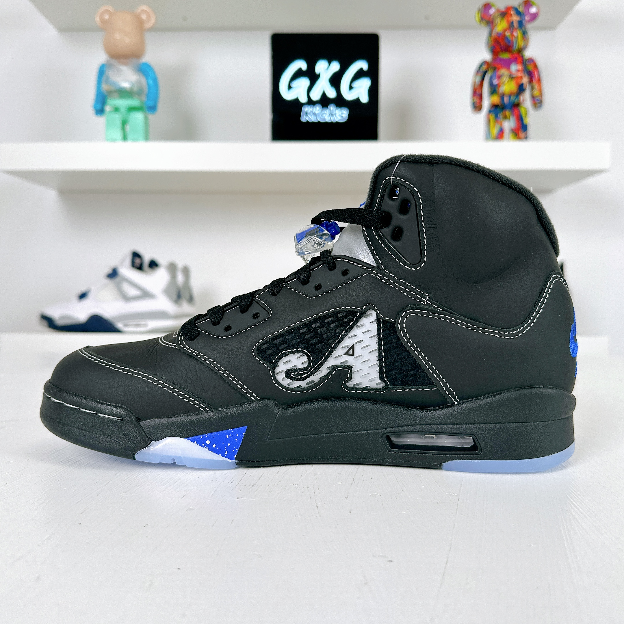 Air Jordan 5 x Awake NY 'Black Racer Blue DV4982-004