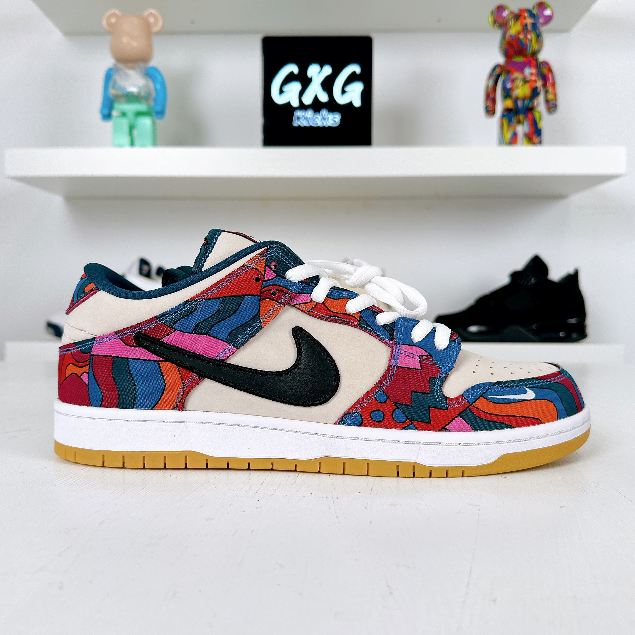 Parra x Dunk Low Pro SB 'Abstract Art' - DH7695 600