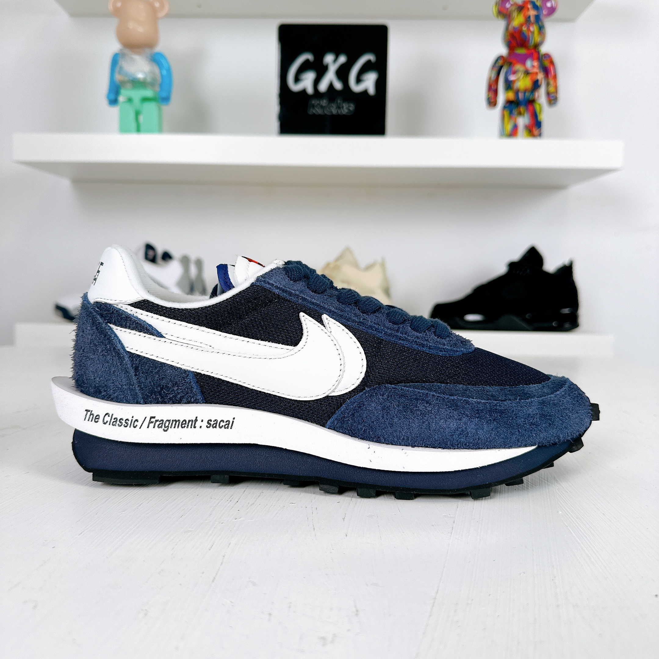 Nike x sacai x Fragment Design LDV Waffle 'Blackened Blue' DH2684-400