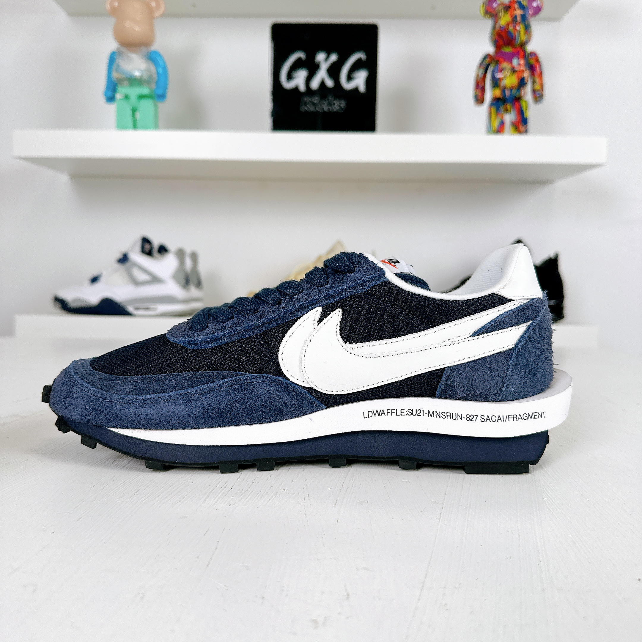 Nike x sacai x Fragment Design LDV Waffle 'Blackened Blue' DH2684-400