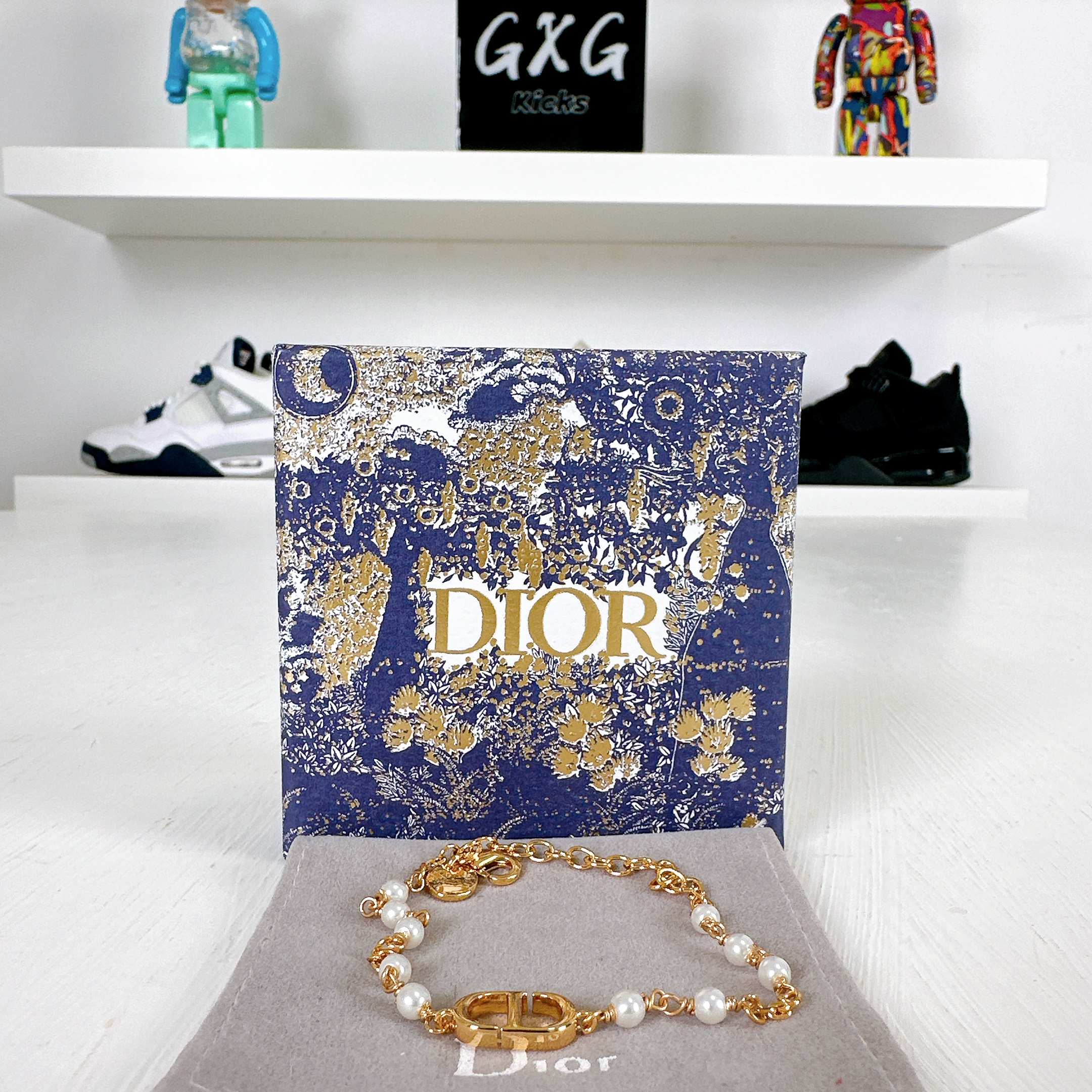 DIOR CD Pearl Bracelet