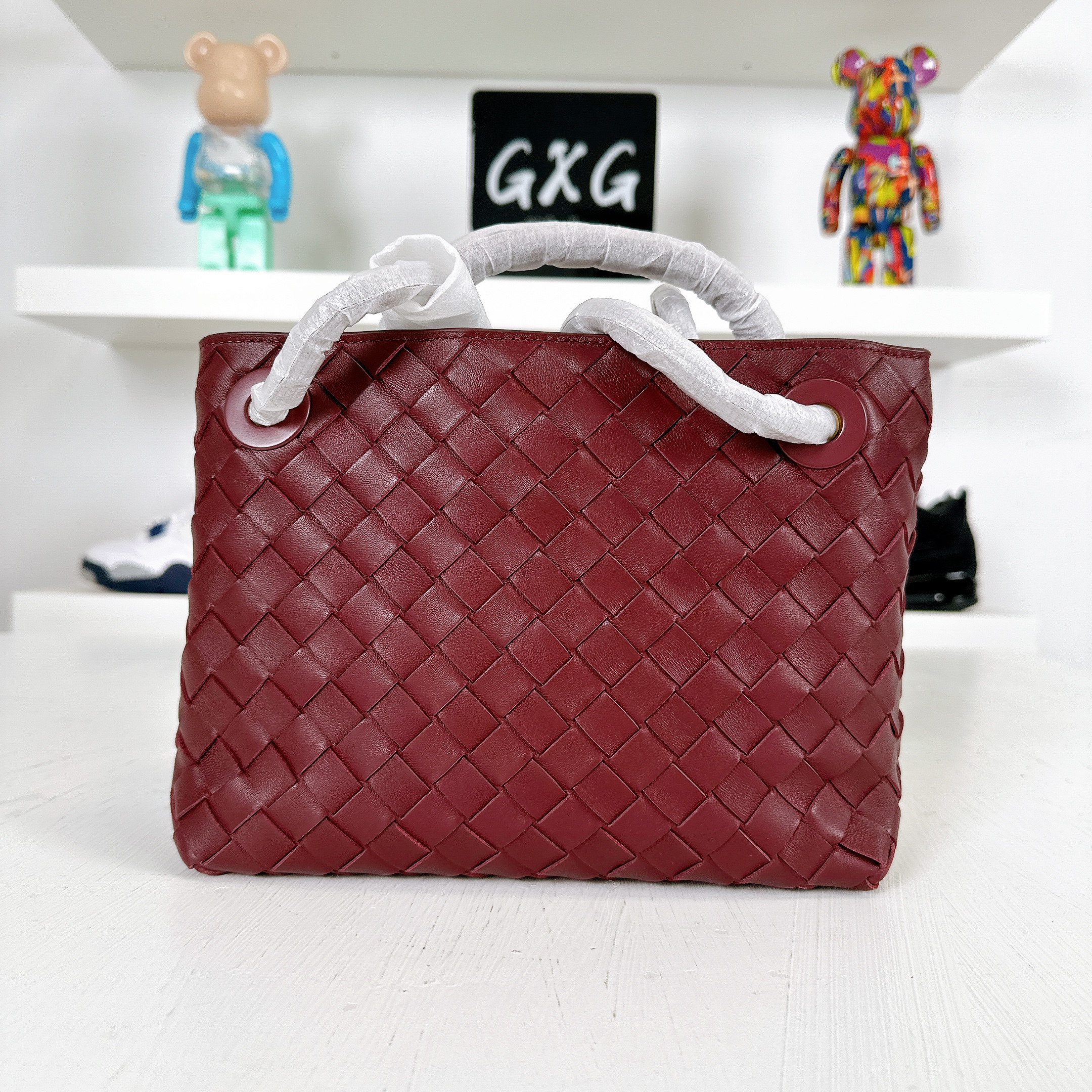 Bottega Veneta Small Andiamo Intrecciato Shoulder Bag