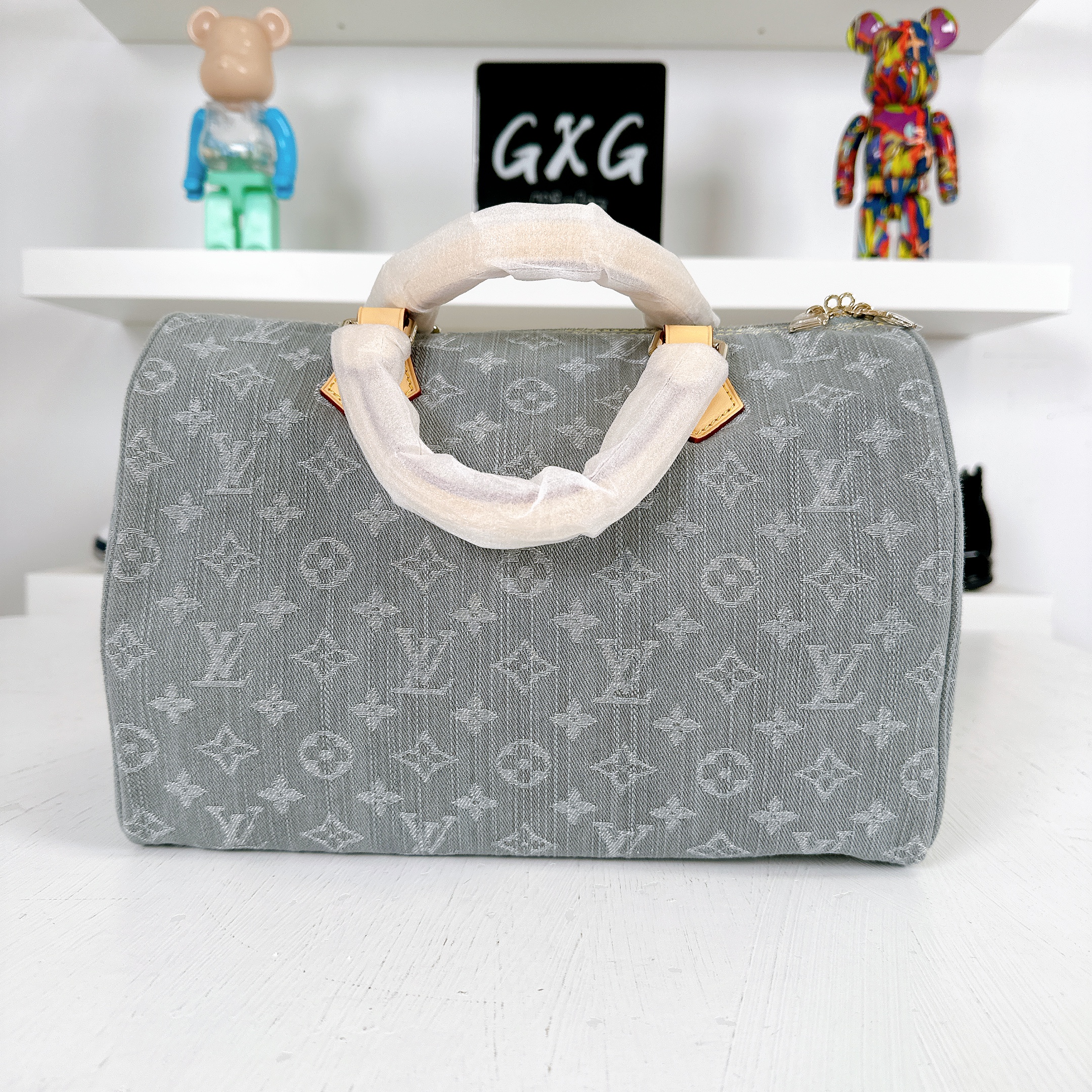 Louis Vuitton Soft Speedy 30 Denim