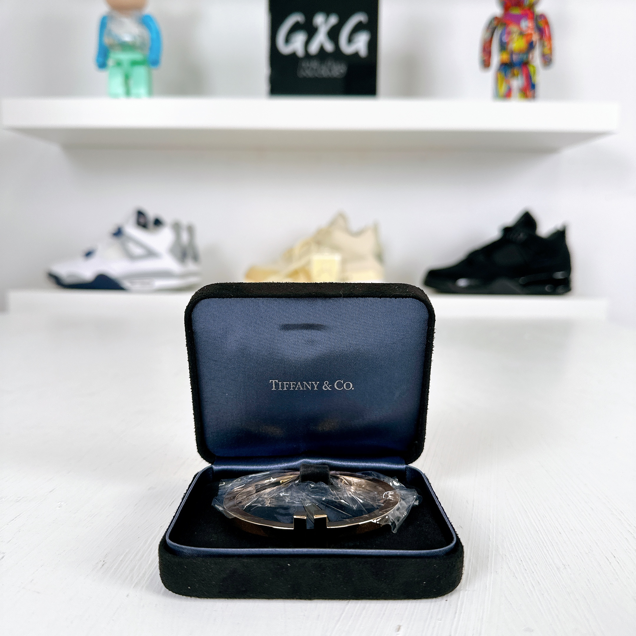 Tiffany TSquare Bracelet in Rose Gold