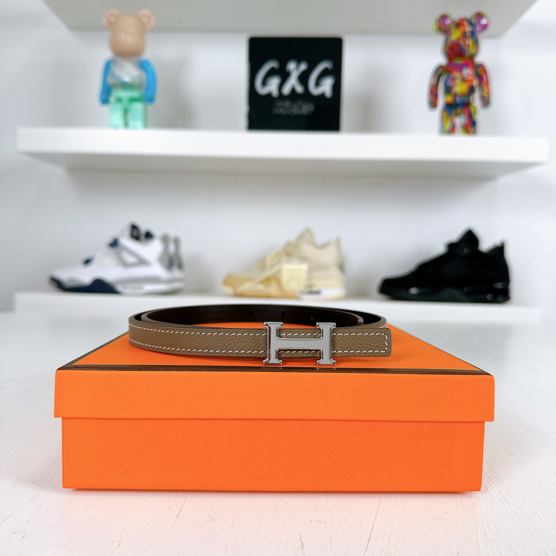 HERMES H Buckle Belt