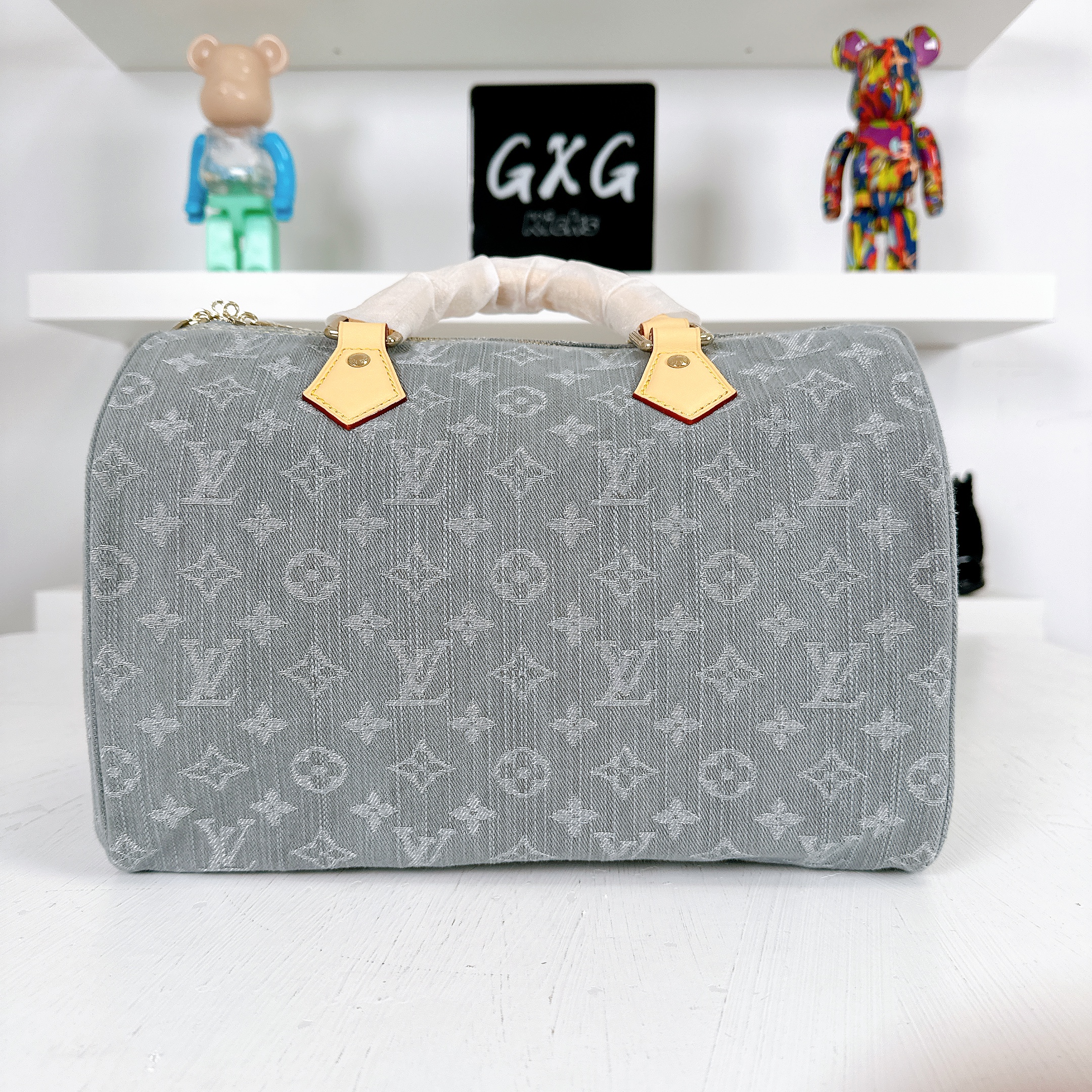 Louis Vuitton Soft Speedy 30 Denim