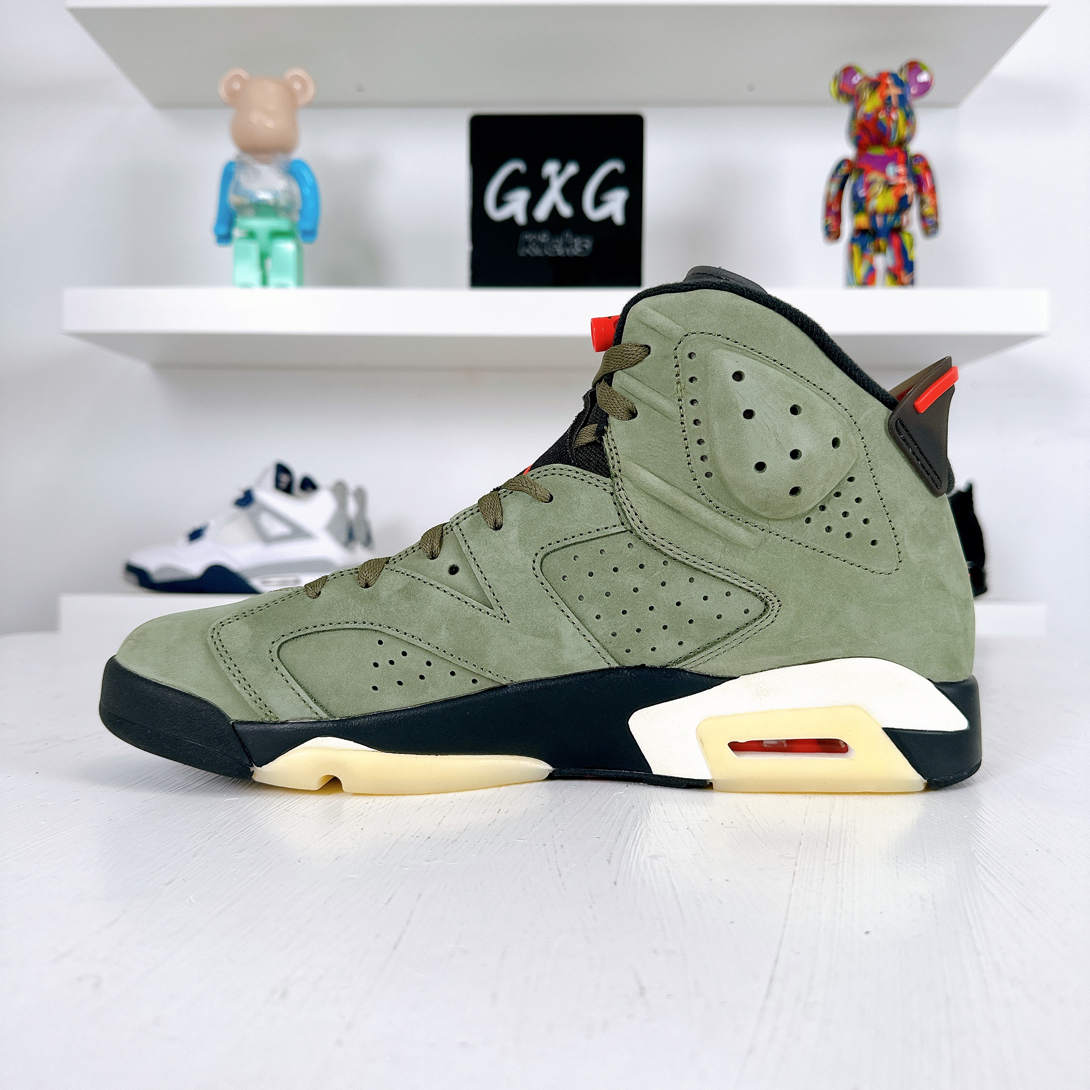 Air Jordan 6 Retro x Travis Scott 'Olive' CN1084-200
