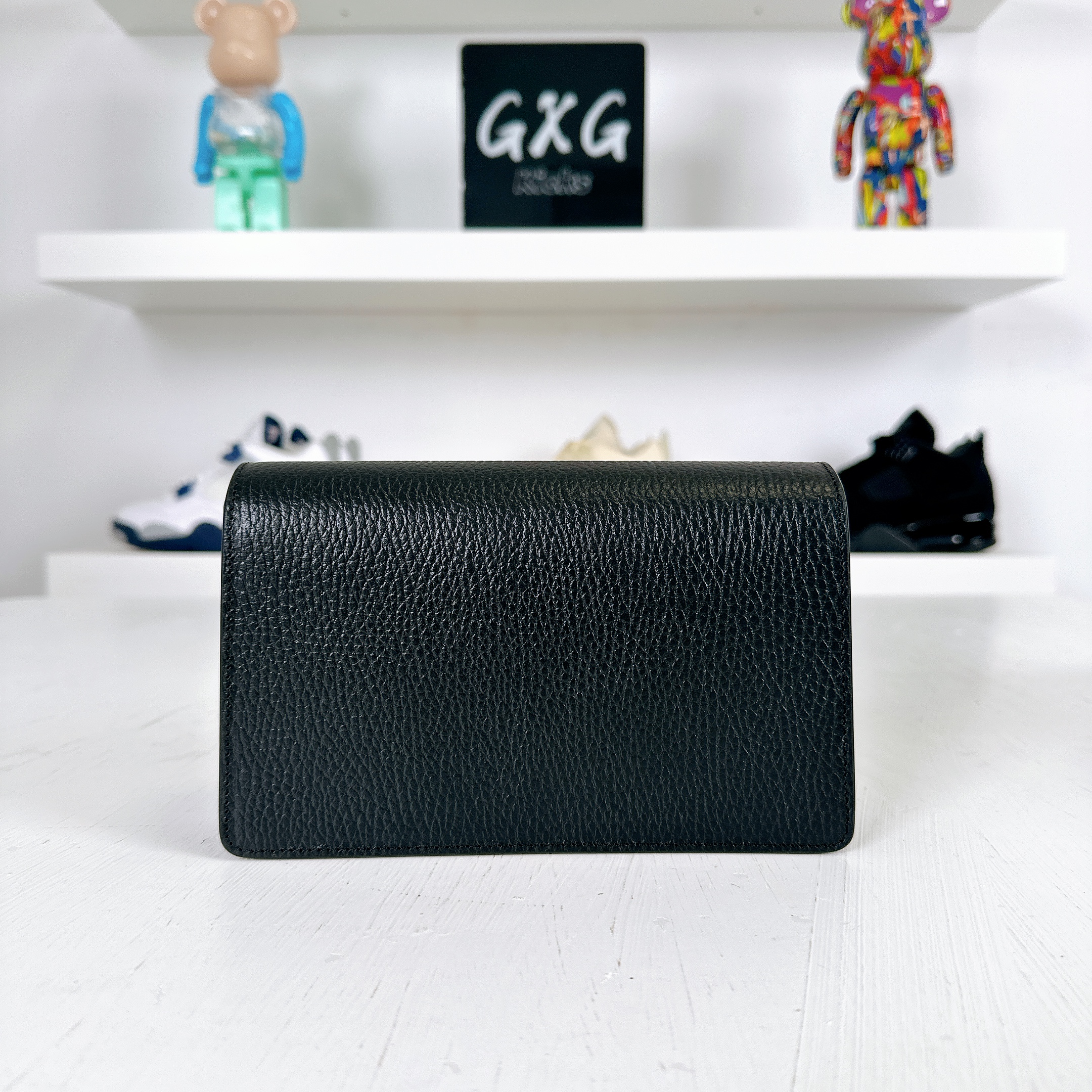 Gucci Super Mini Dionysus Calfskin Bag Black