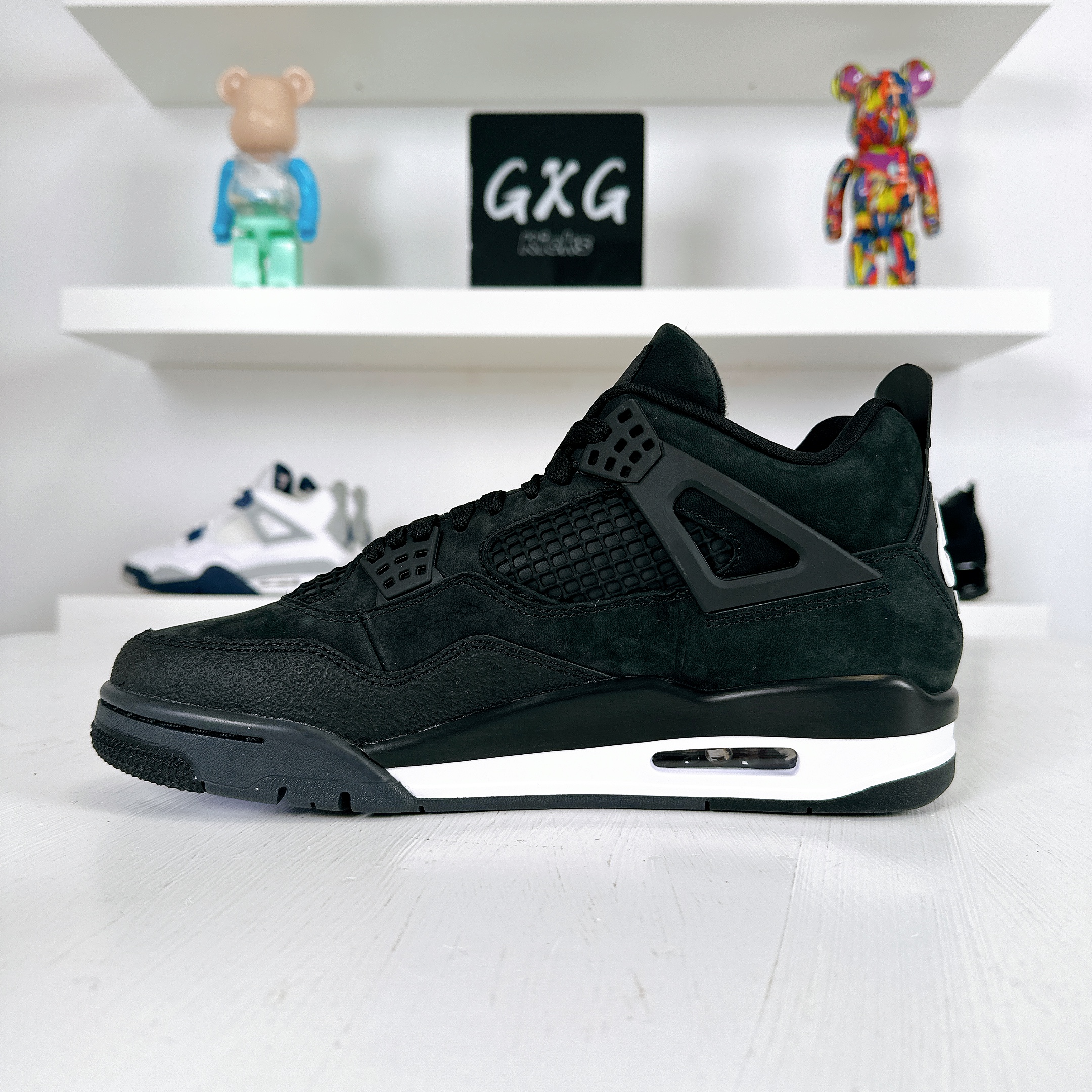 Nigel Sylvester x Air Joordan 4 Firewood Black HF4340-001